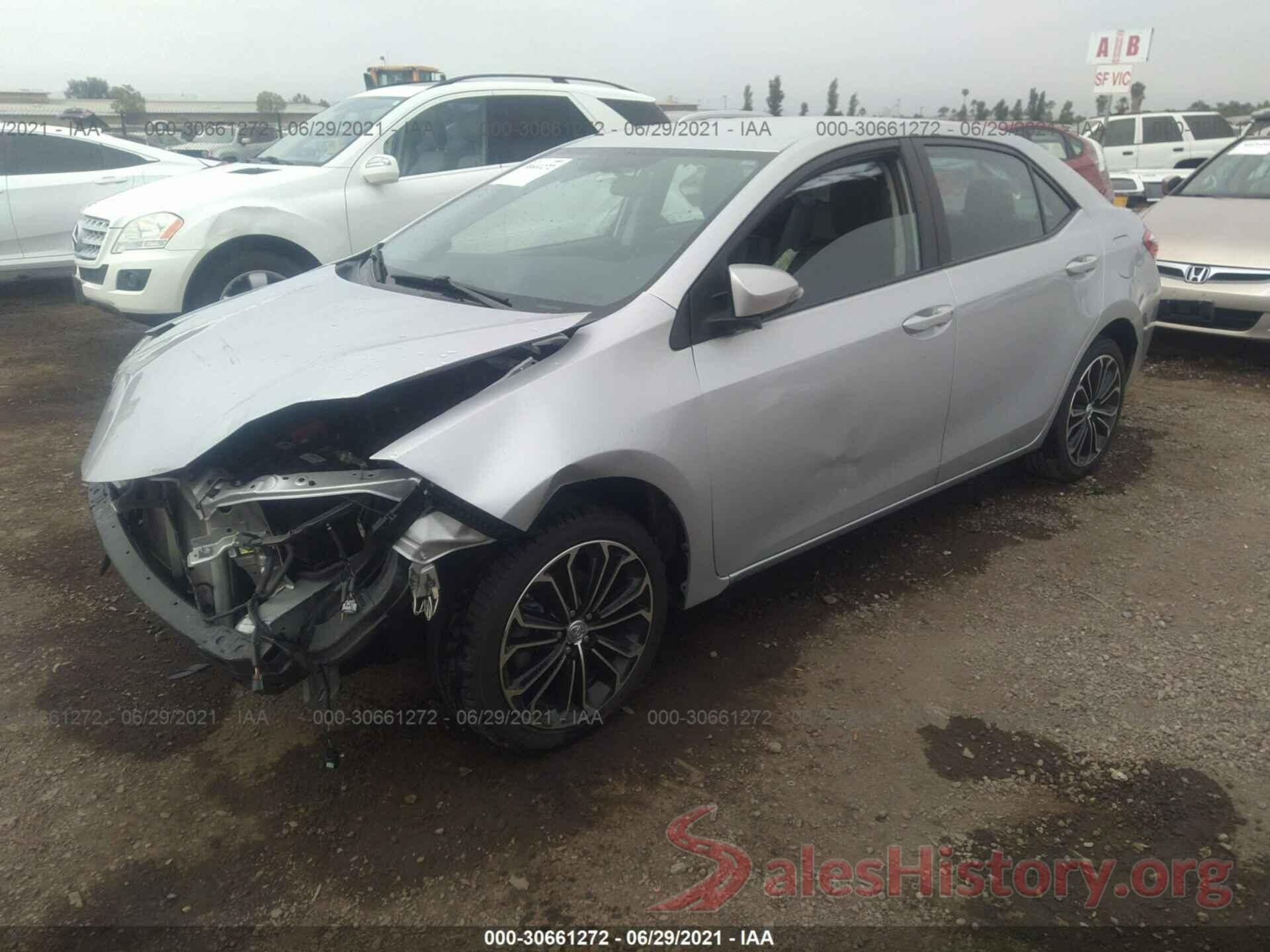 5YFBURHE9GP555627 2016 TOYOTA COROLLA