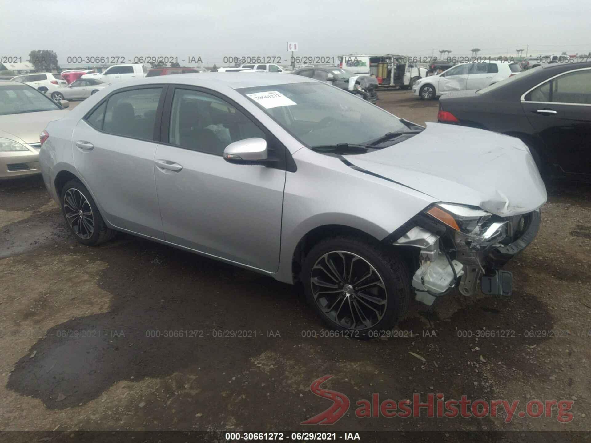 5YFBURHE9GP555627 2016 TOYOTA COROLLA