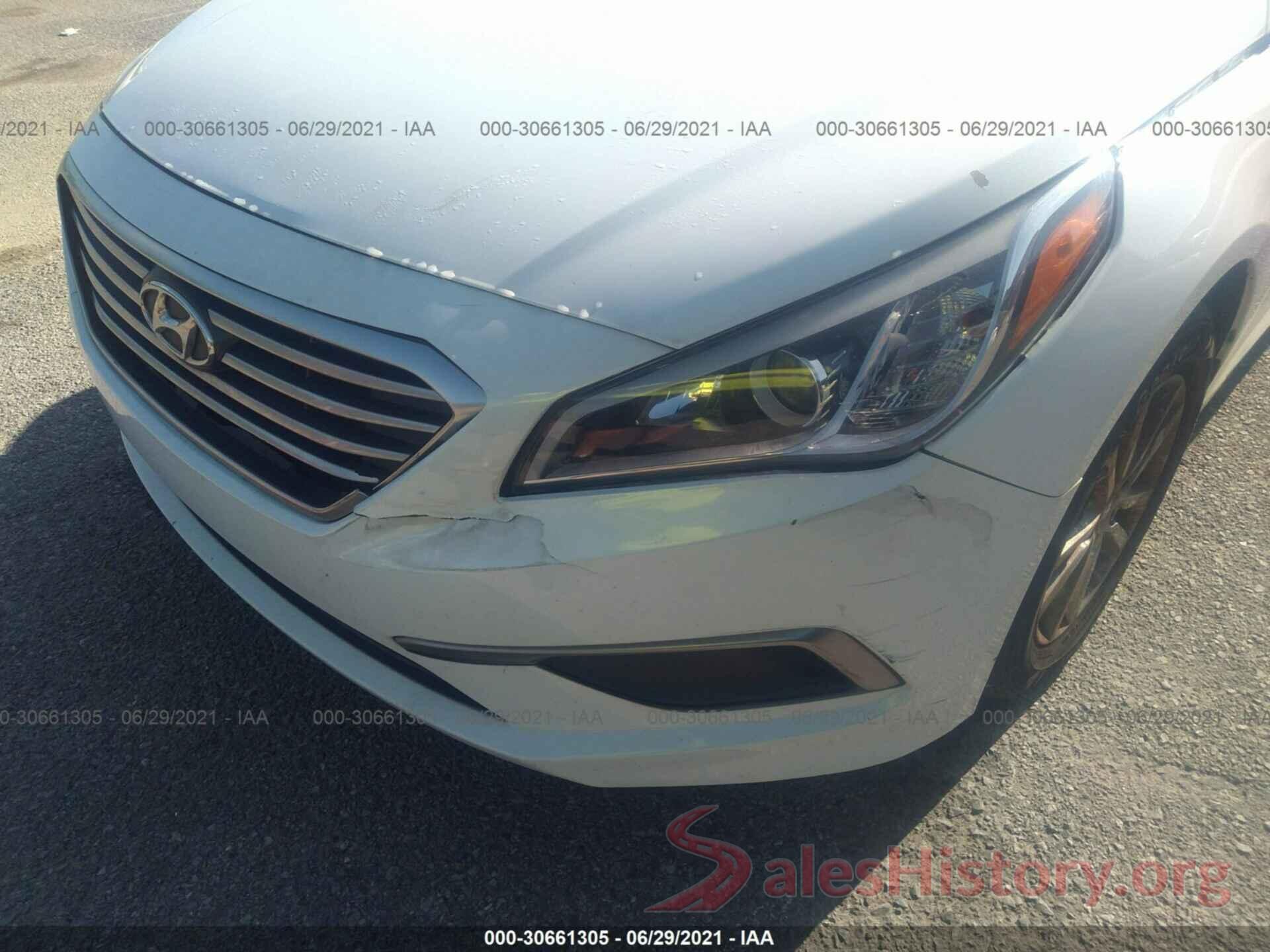 5NPE24AF1GH292149 2016 HYUNDAI SONATA