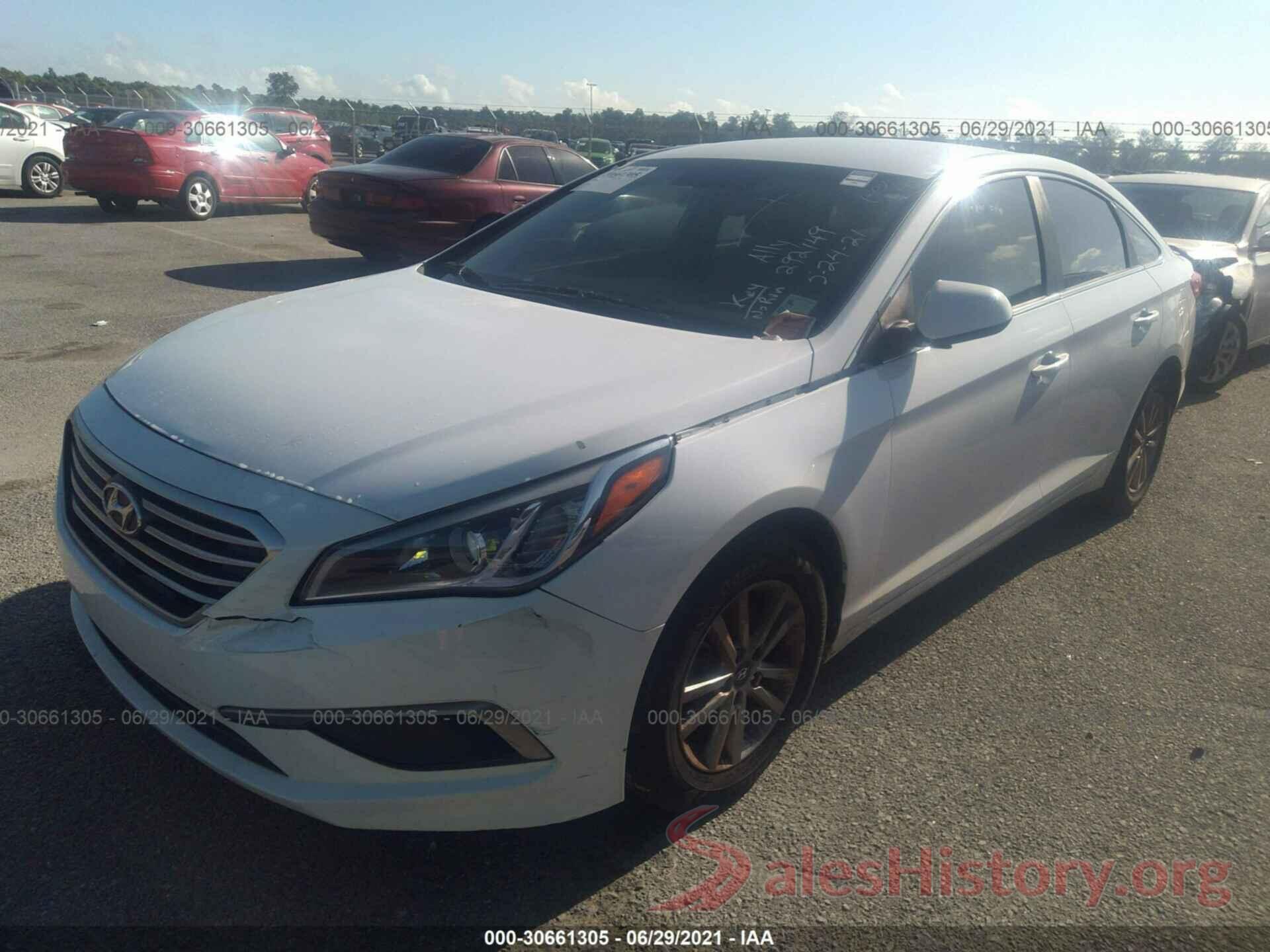 5NPE24AF1GH292149 2016 HYUNDAI SONATA