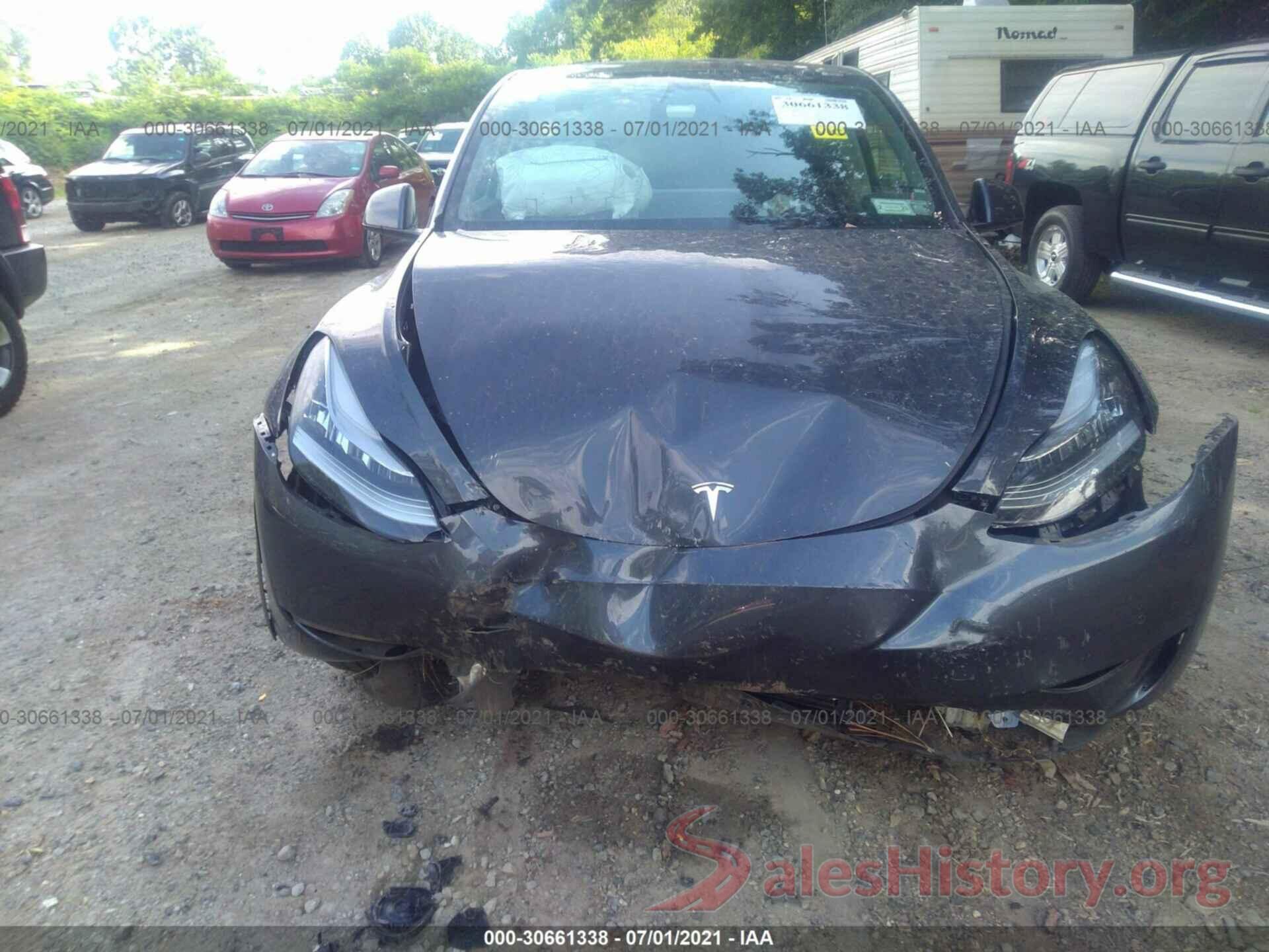 5YJYGDEE8MF117536 2021 TESLA MODEL Y