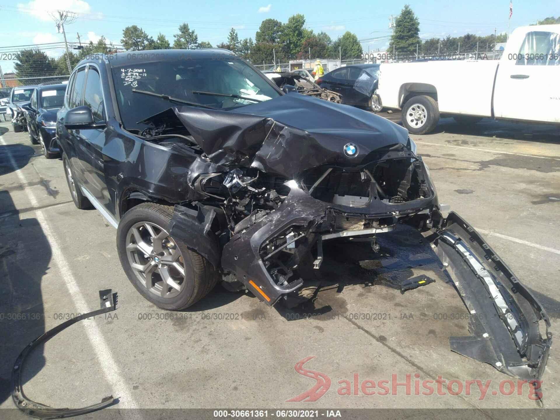 5UXTY5C06L9D11481 2020 BMW X3