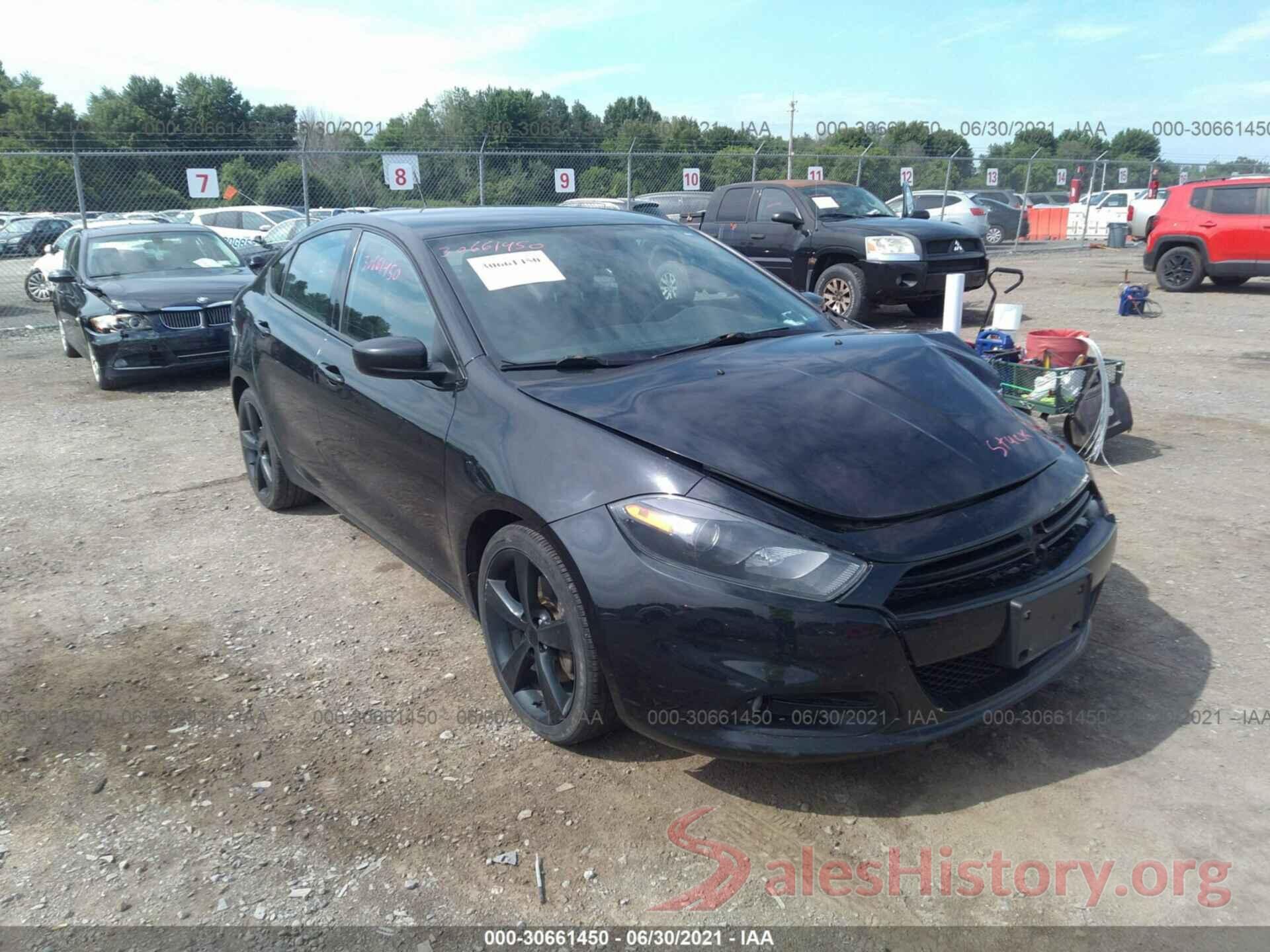 1C3CDFBB7FD276412 2015 DODGE DART