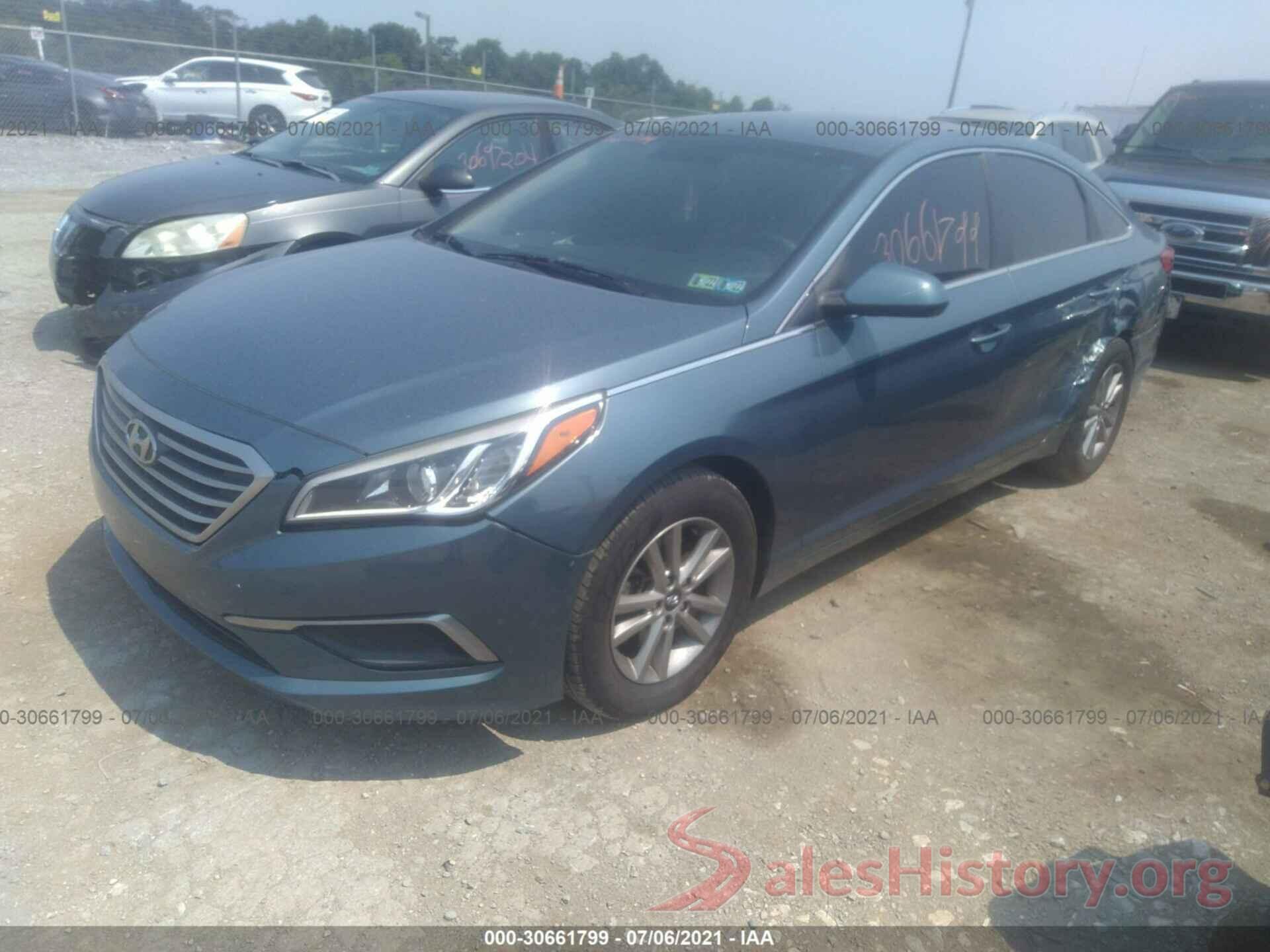 5NPE24AFXGH262289 2016 HYUNDAI SONATA