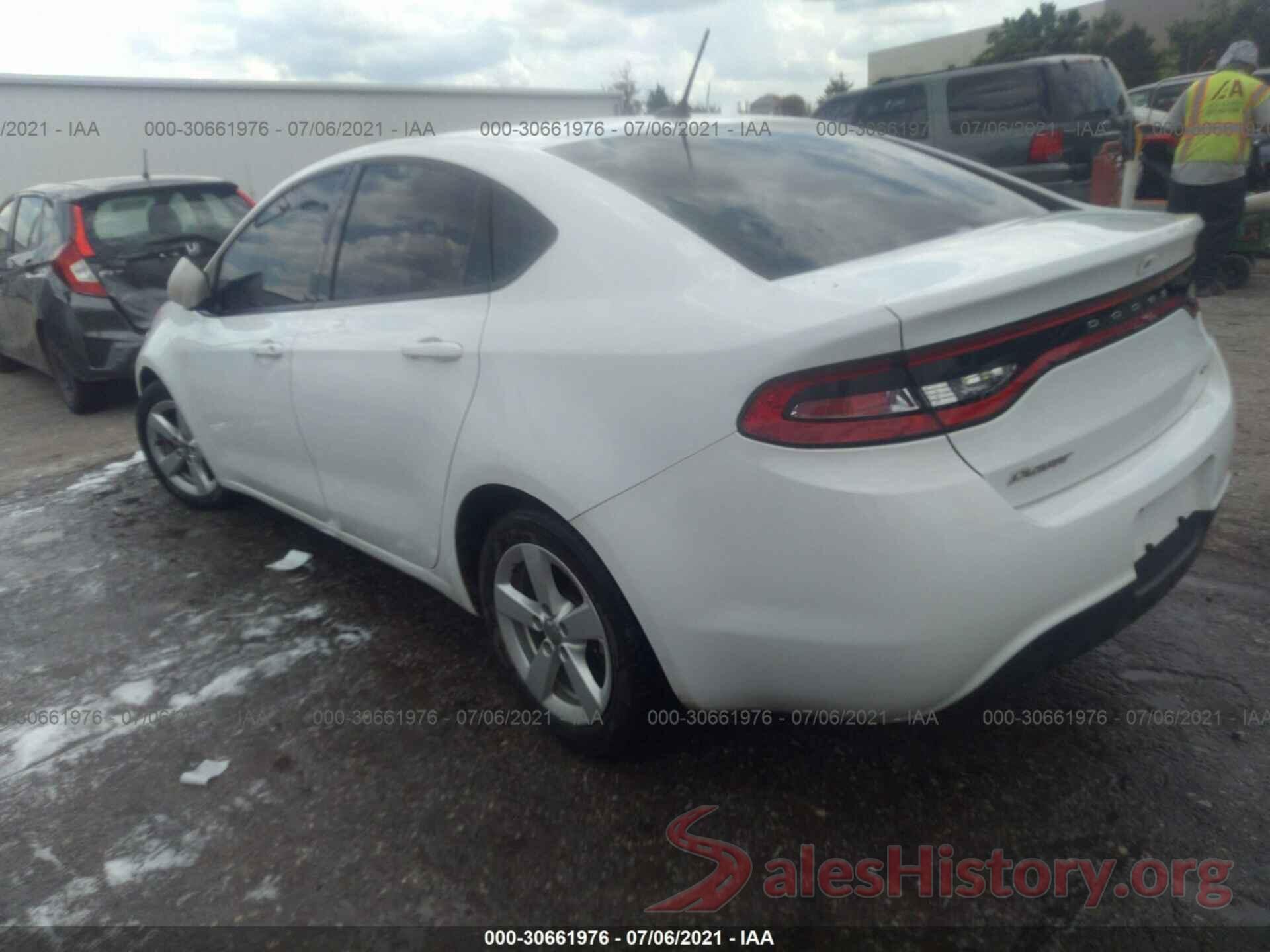 1C3CDFBB2GD680820 2016 DODGE DART