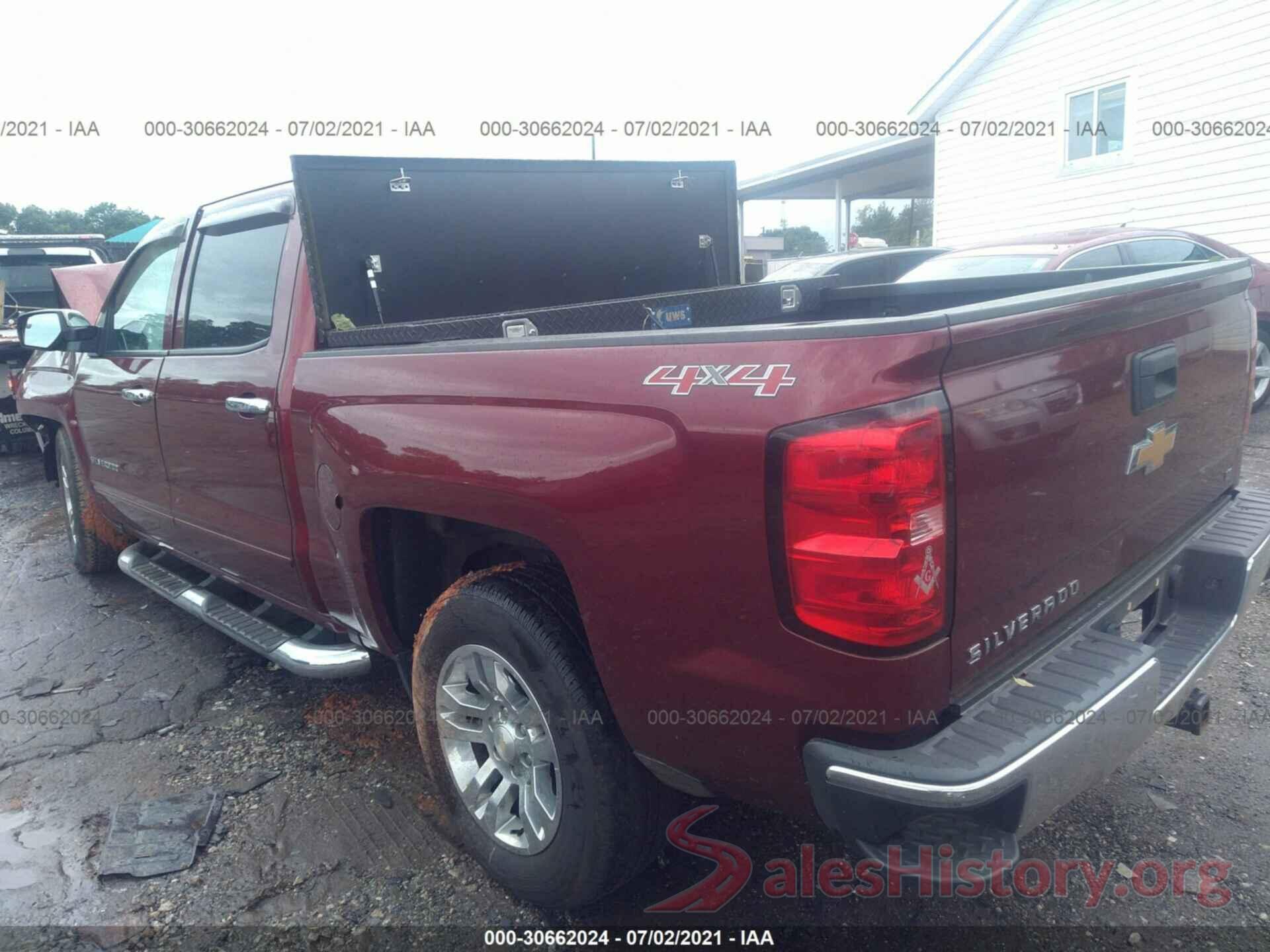 3GCUKRECXHG183806 2017 CHEVROLET SILVERADO 1500