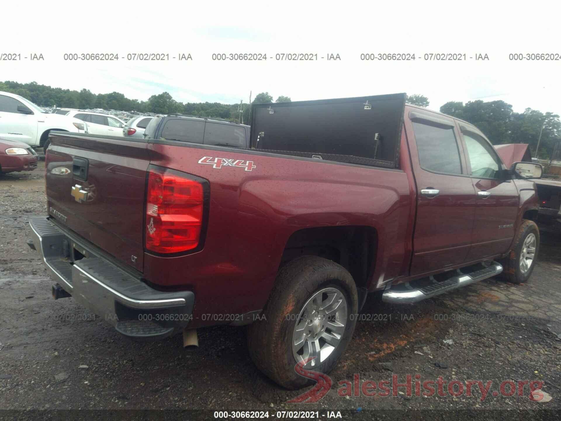 3GCUKRECXHG183806 2017 CHEVROLET SILVERADO 1500