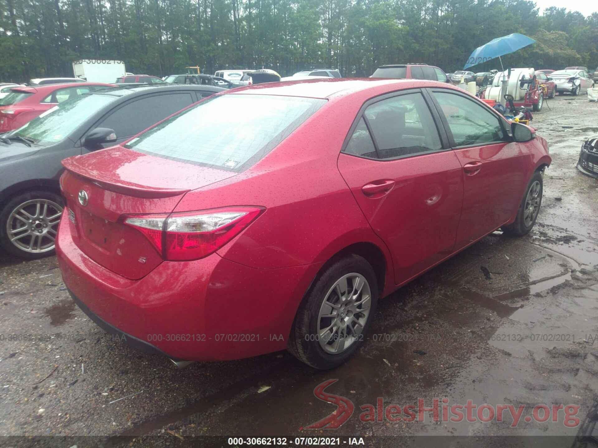 2T1BURHE0GC711148 2016 TOYOTA COROLLA