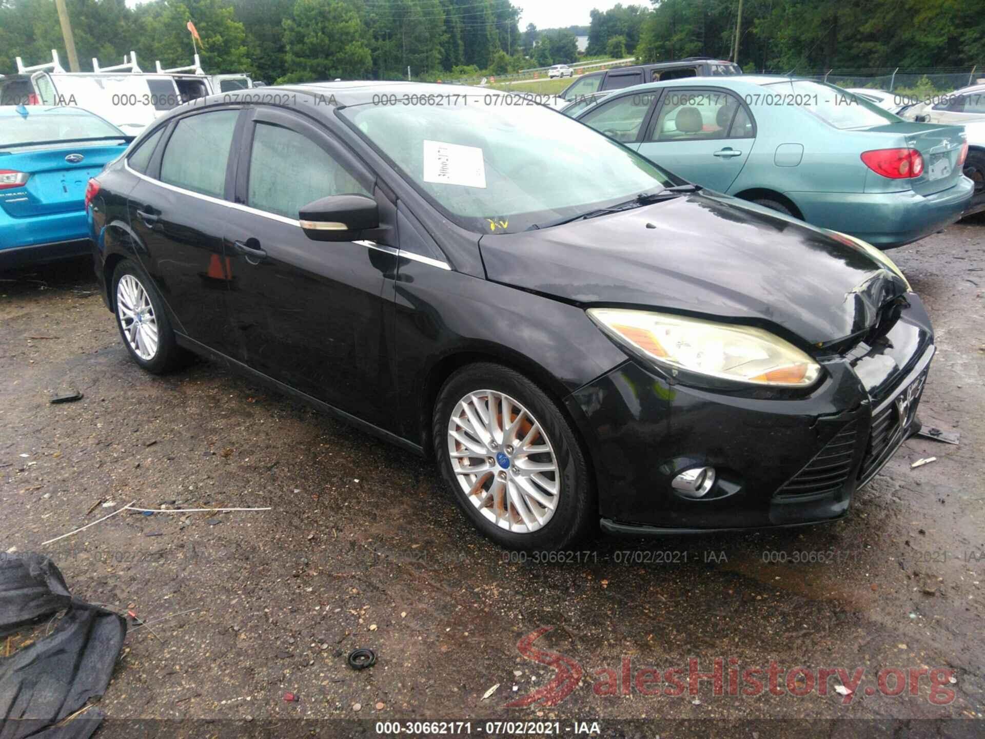 JTMDJREV7JD197654 2012 FORD FOCUS