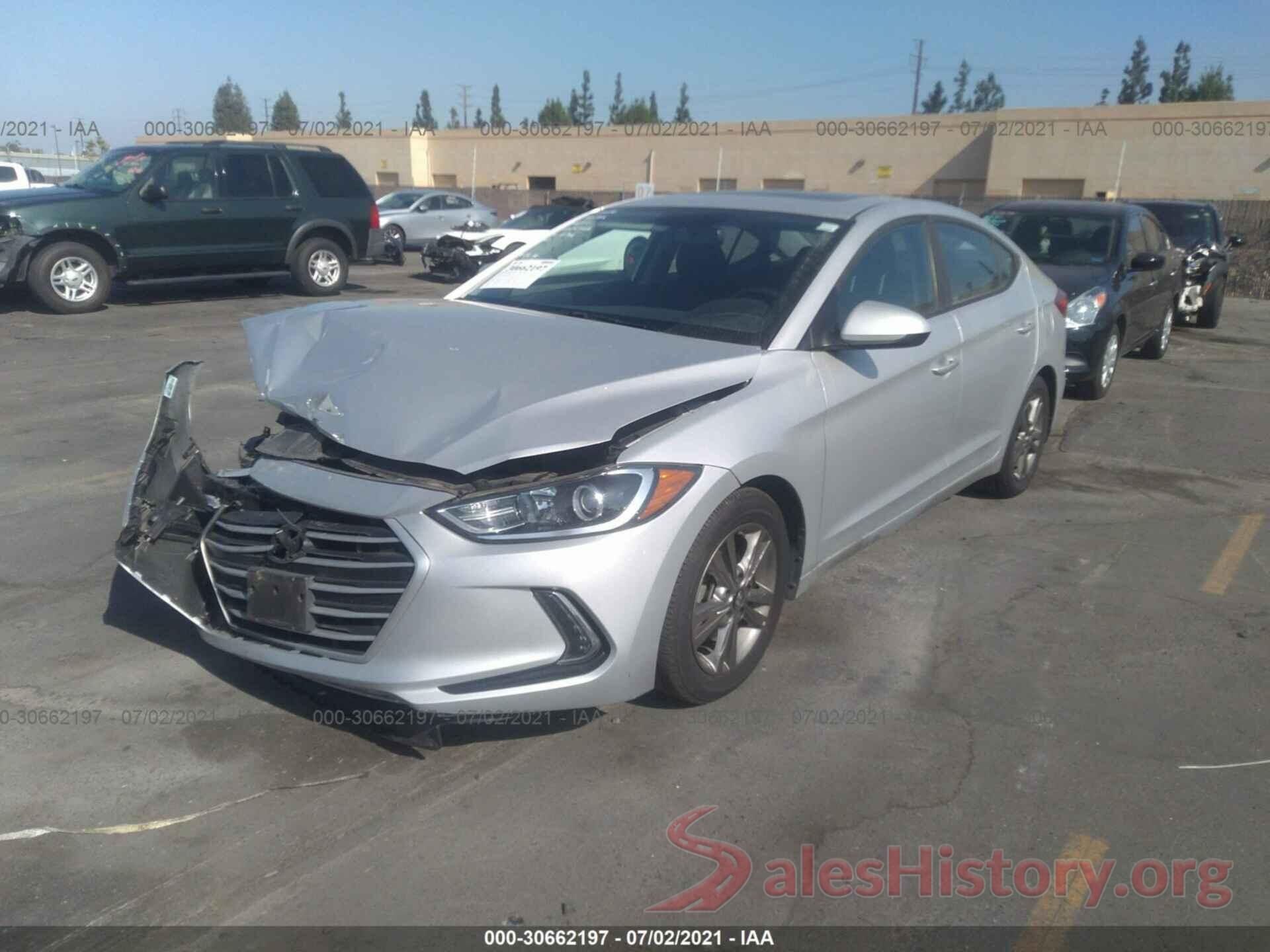 5NPD84LFXHH180703 2017 HYUNDAI ELANTRA