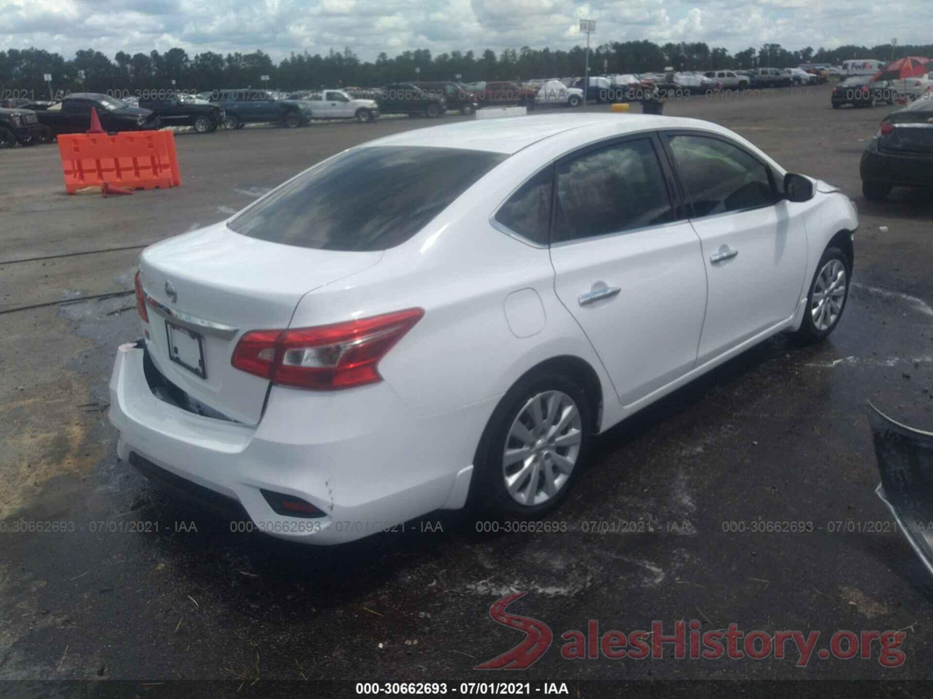 3N1AB7AP0KY412661 2019 NISSAN SENTRA