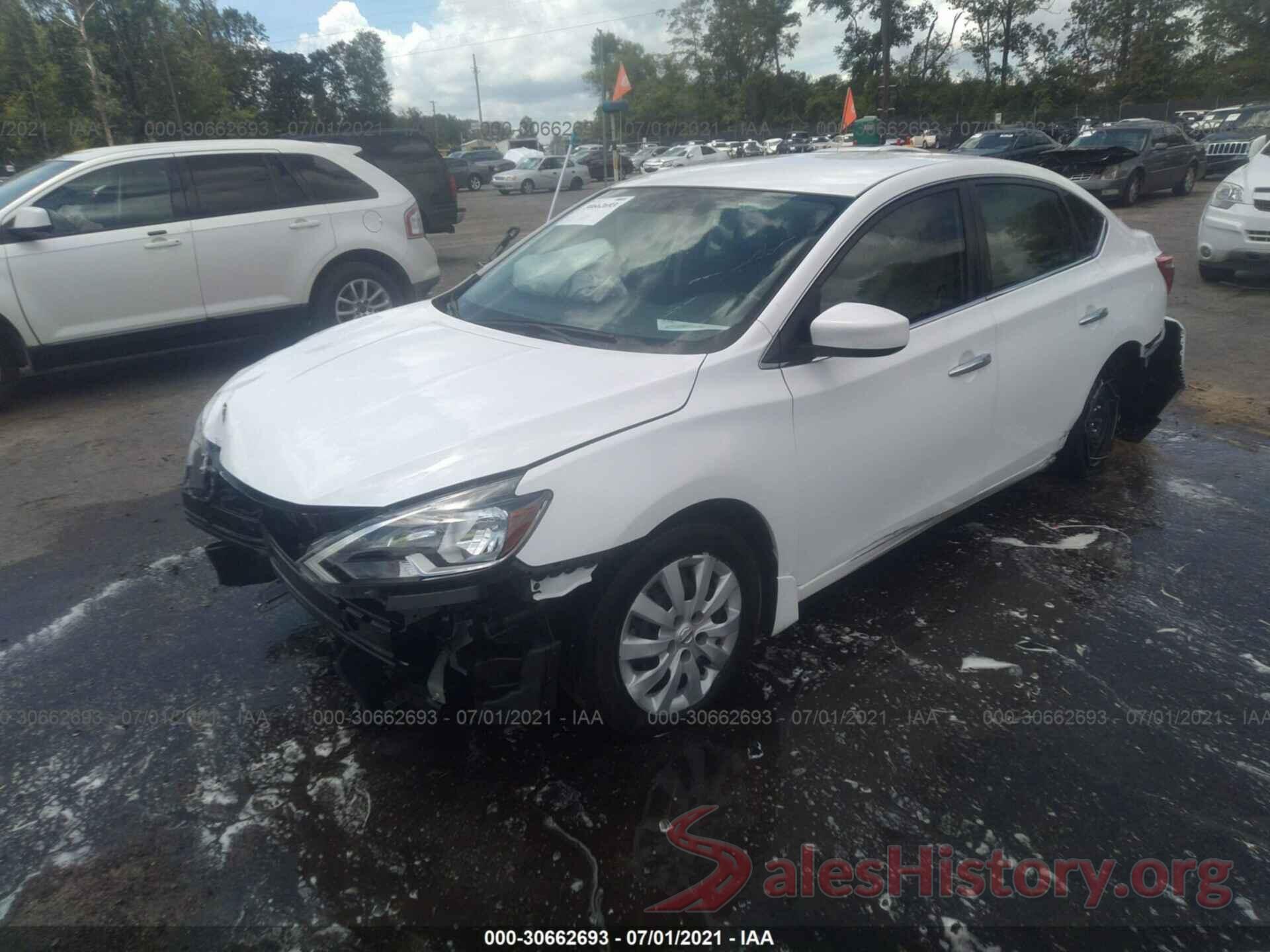 3N1AB7AP0KY412661 2019 NISSAN SENTRA