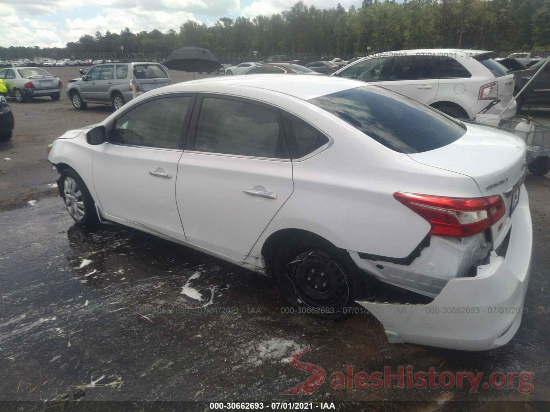 3N1AB7AP0KY412661 2019 NISSAN SENTRA