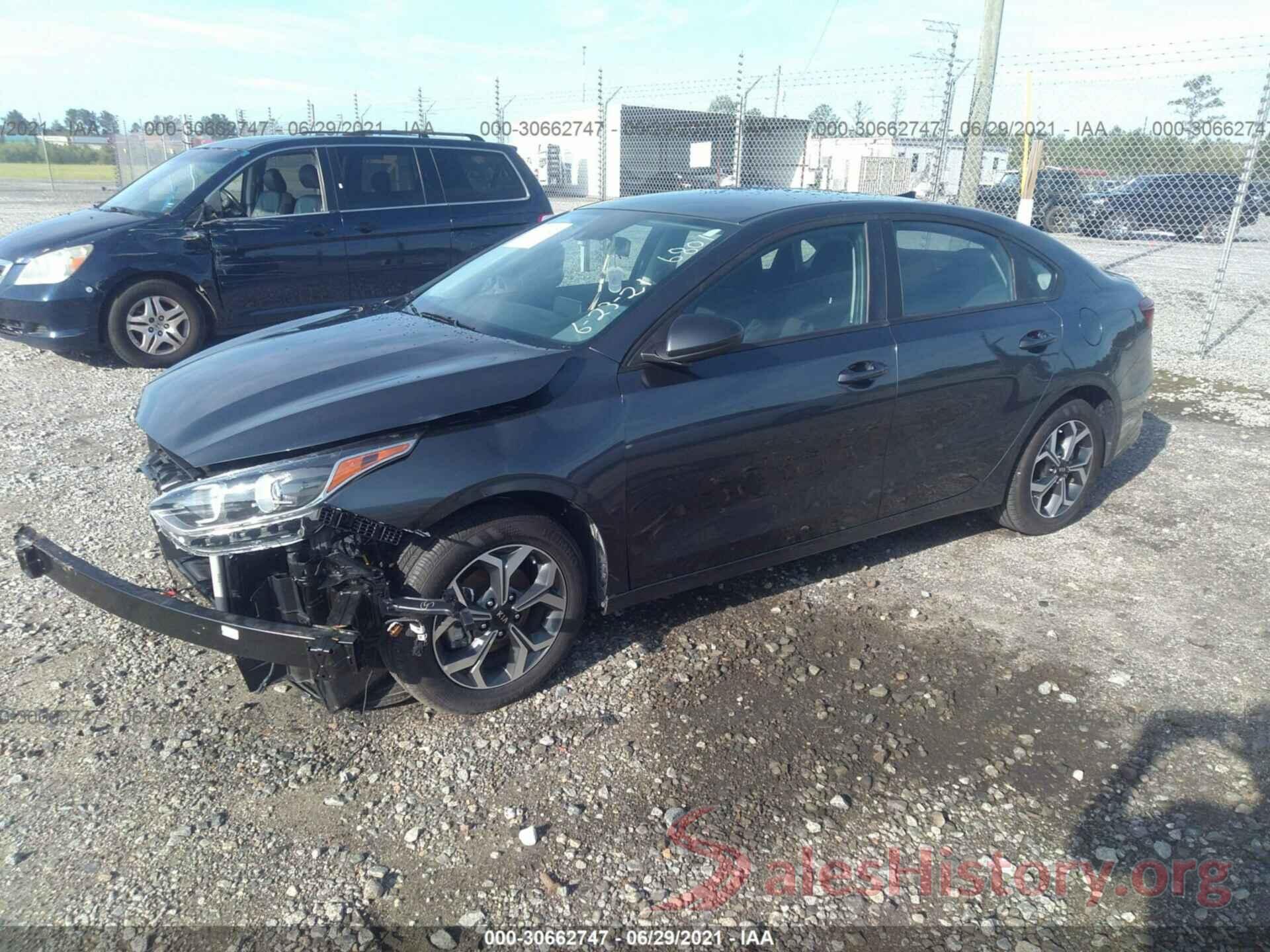 3KPF24AD6LE256801 2020 KIA FORTE