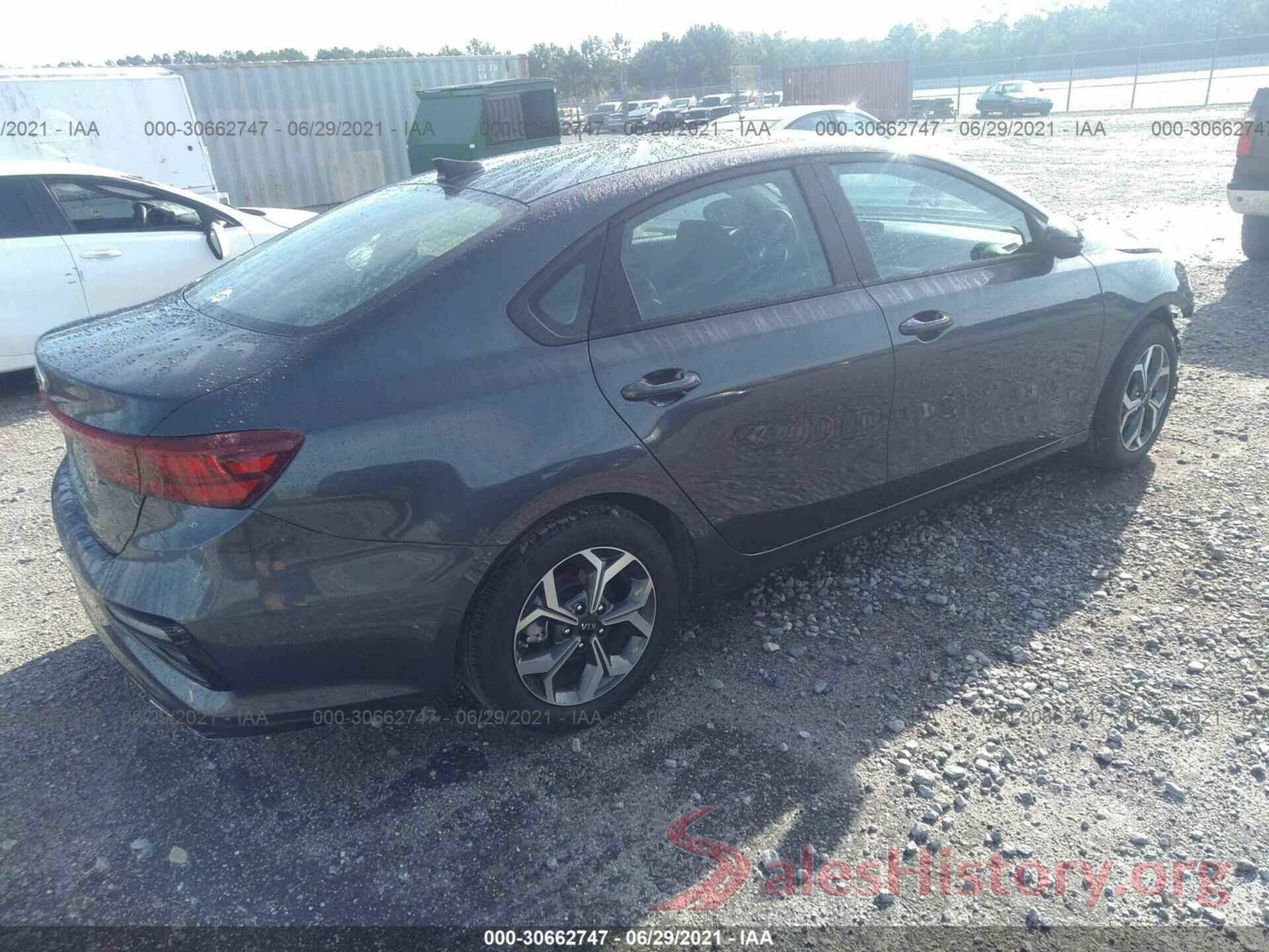 3KPF24AD6LE256801 2020 KIA FORTE