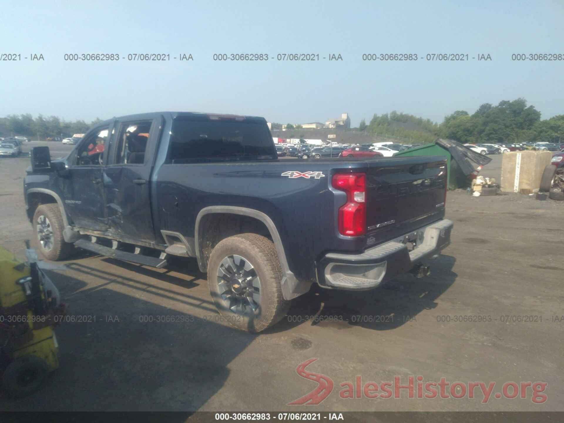 1GC4YME75MF260145 2021 CHEVROLET SILVERADO 2500HD