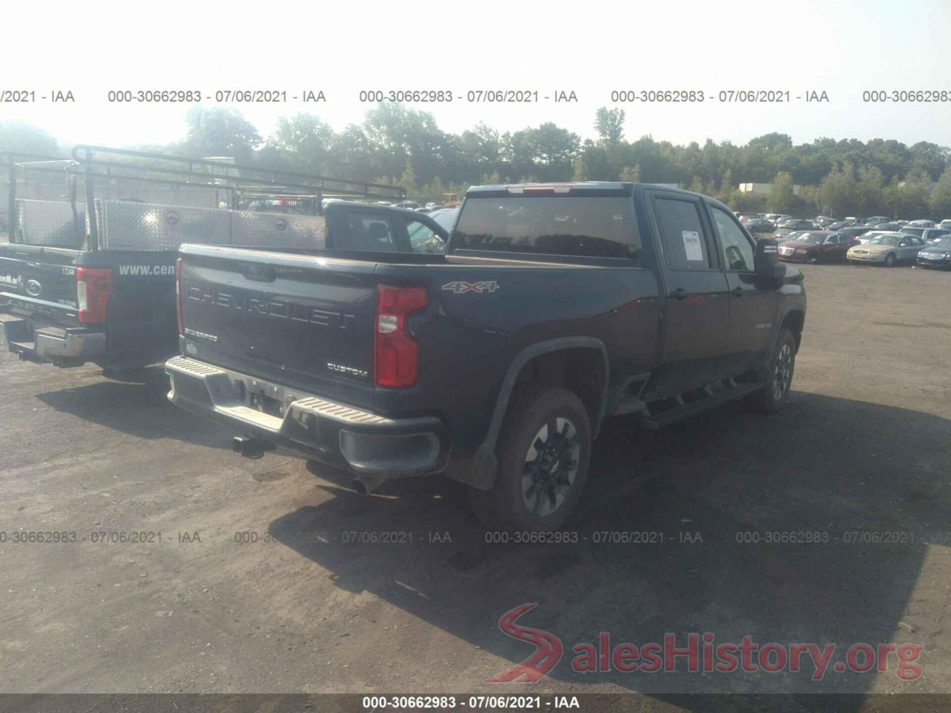 1GC4YME75MF260145 2021 CHEVROLET SILVERADO 2500HD