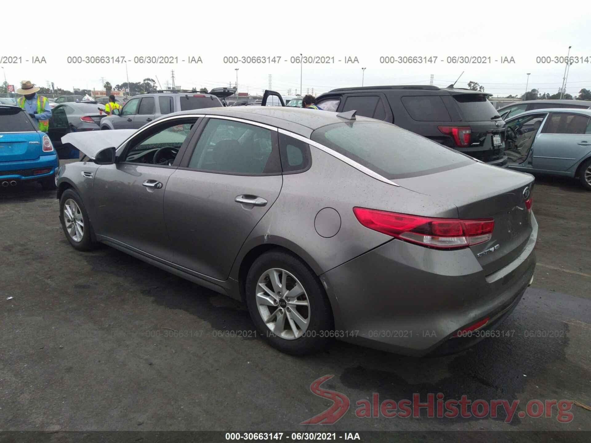 5XXGT4L34GG106298 2016 KIA OPTIMA