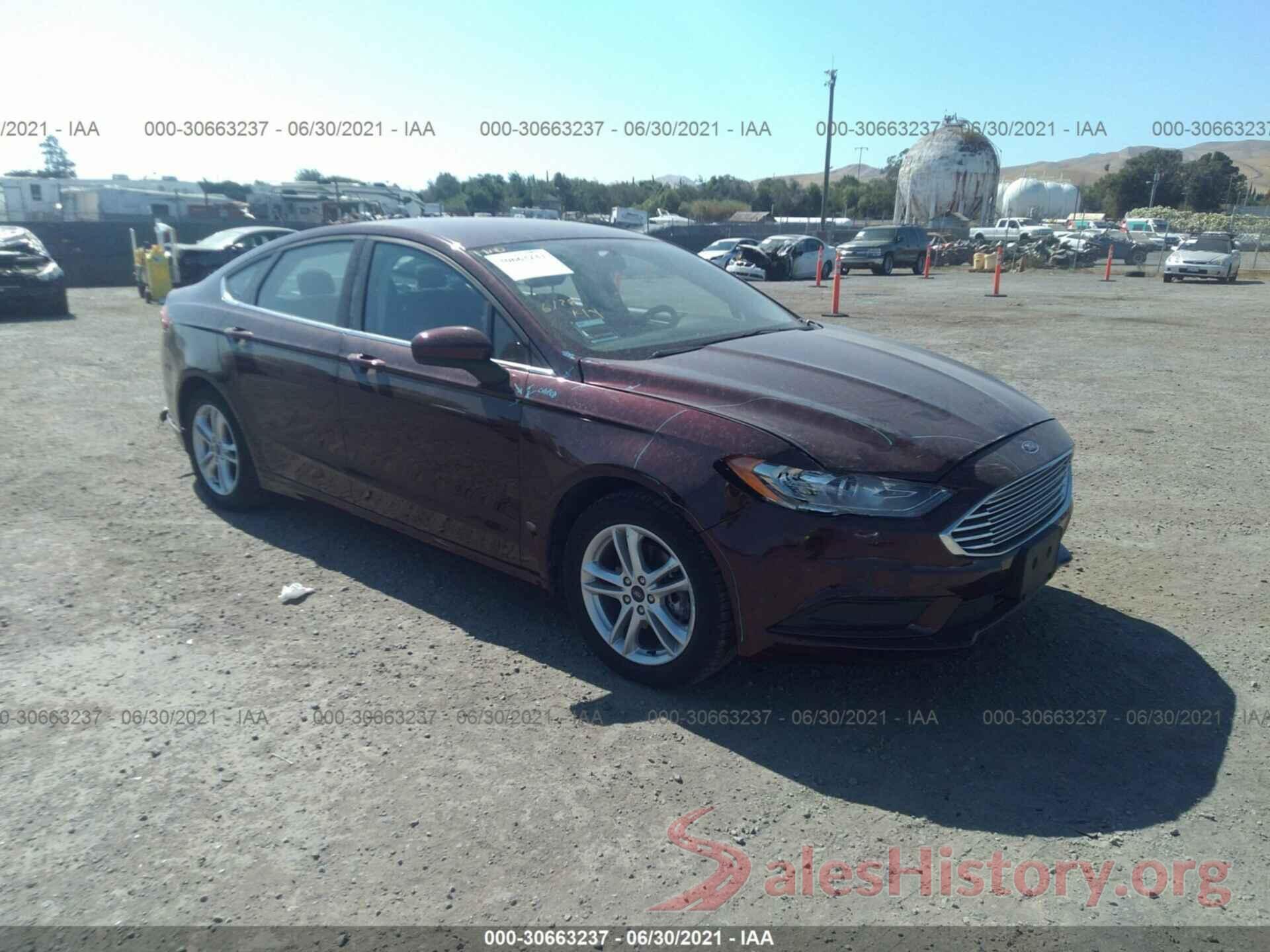 3FA6P0HD8JR285731 2018 FORD FUSION