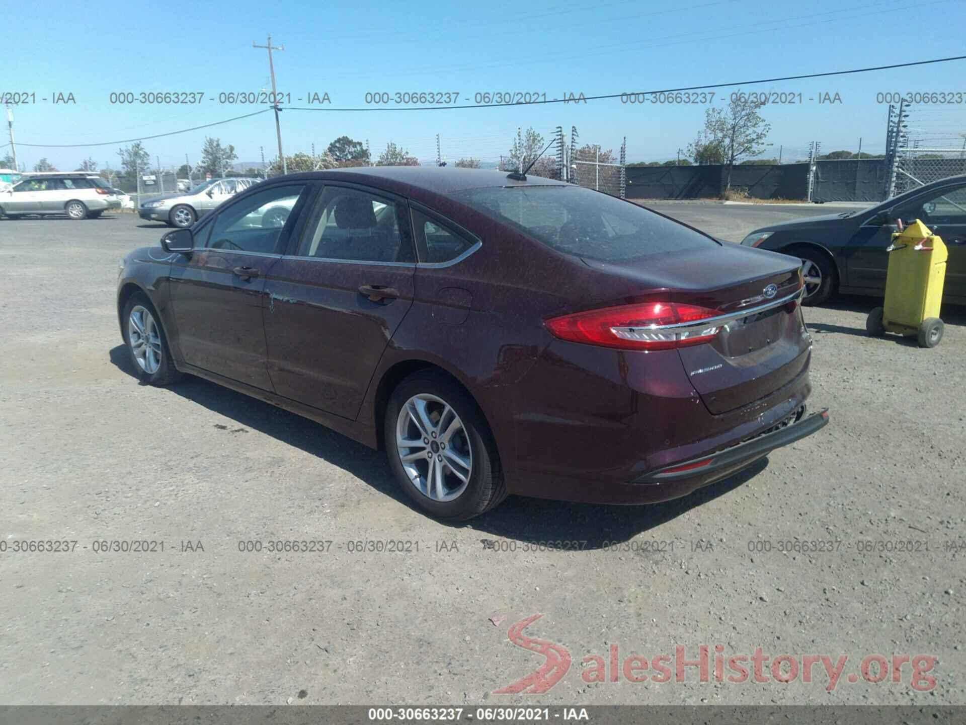 3FA6P0HD8JR285731 2018 FORD FUSION