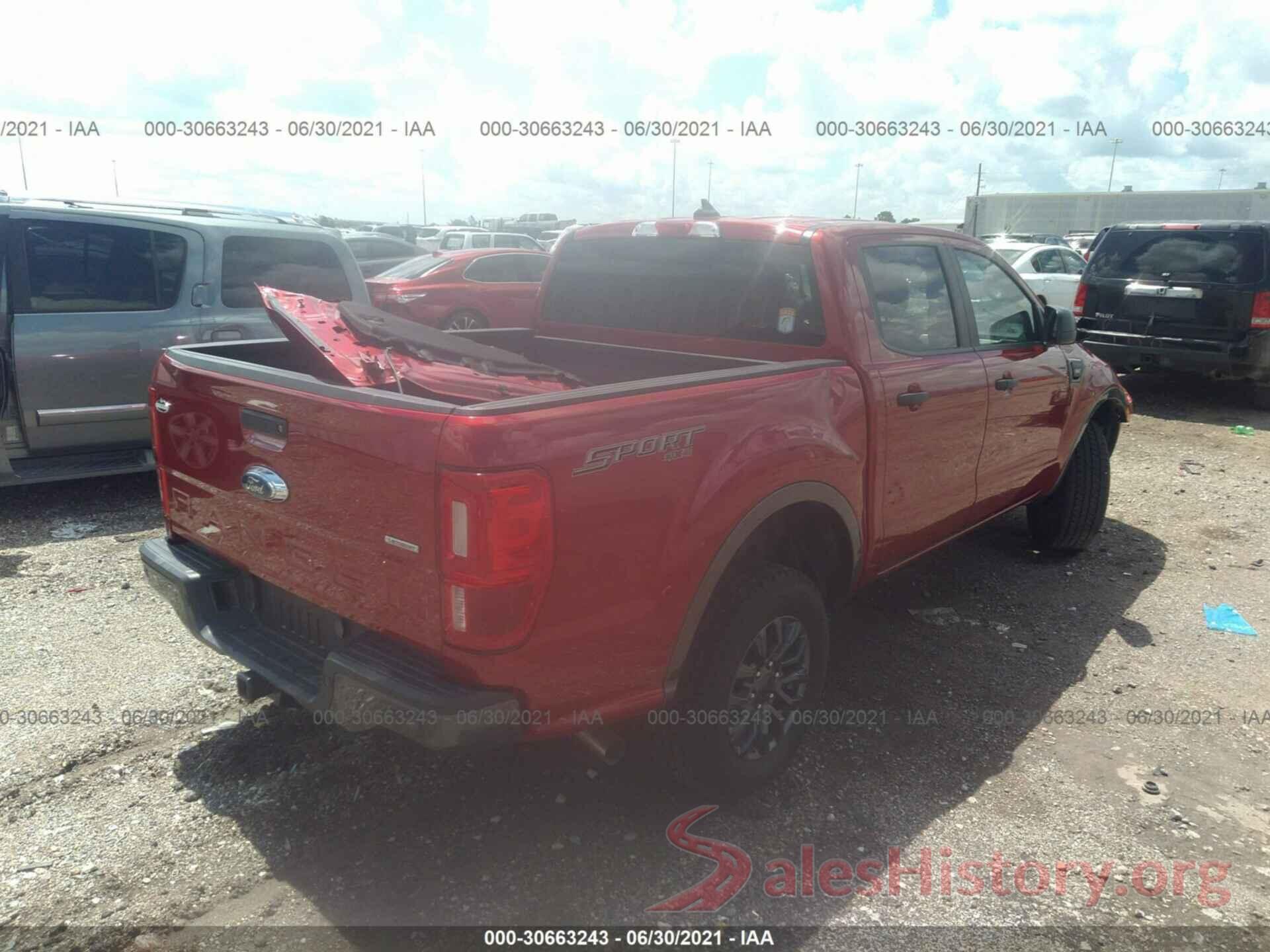 1FTER4FH2LLA45072 2020 FORD RANGER