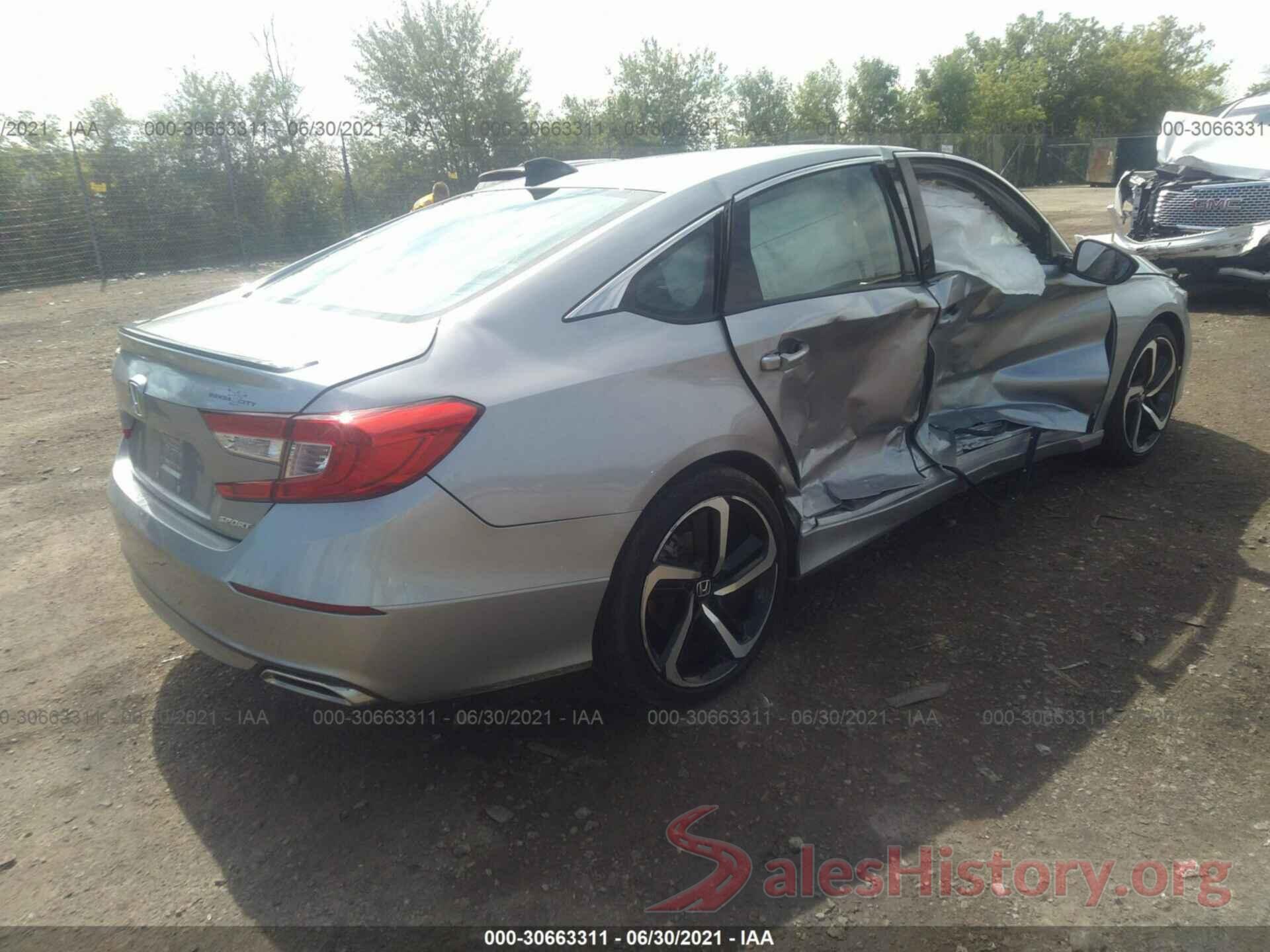 1HGCV1F3XMA014057 2021 HONDA ACCORD SEDAN