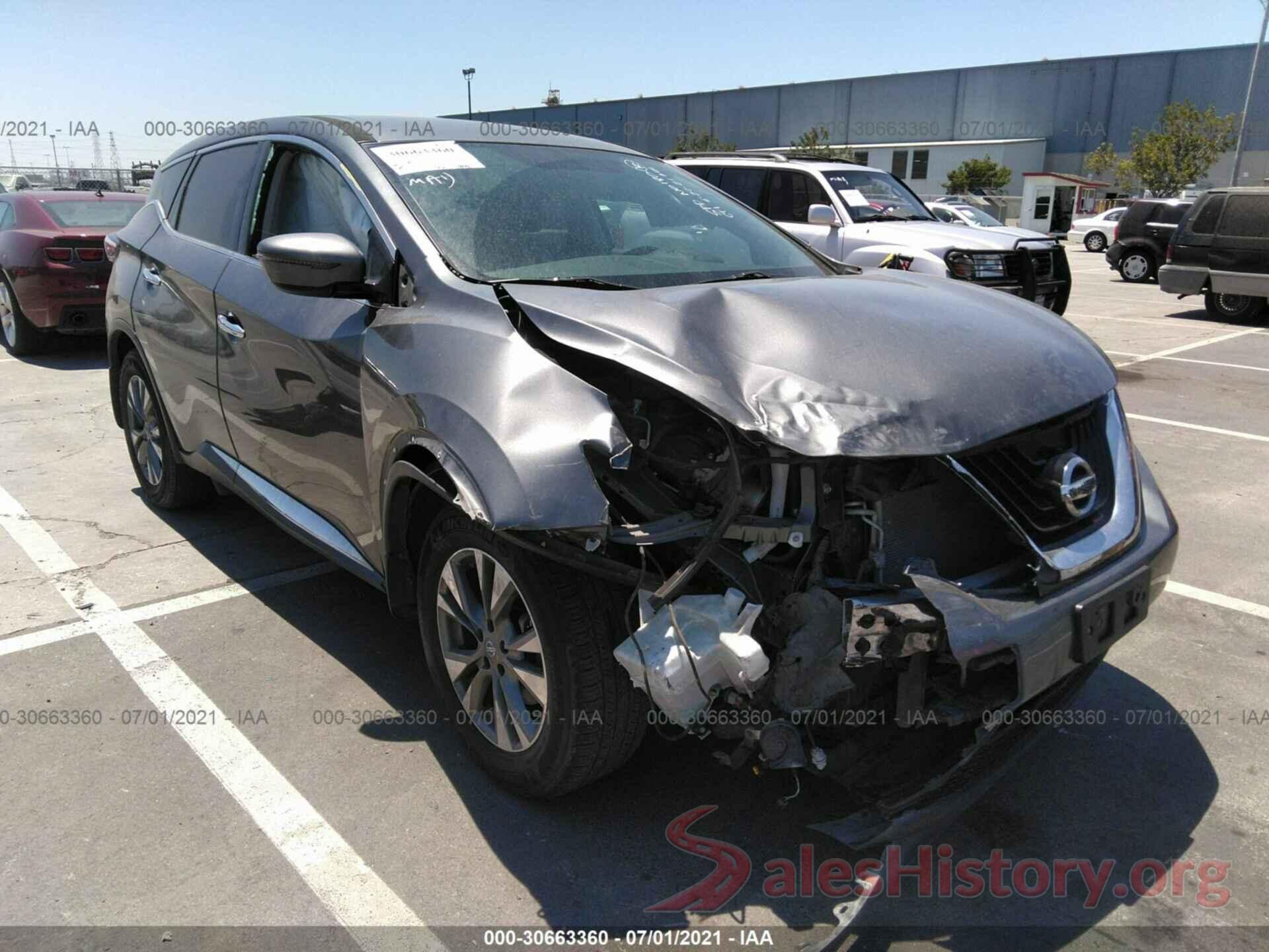 5N1AZ2MG2HN129347 2017 NISSAN MURANO