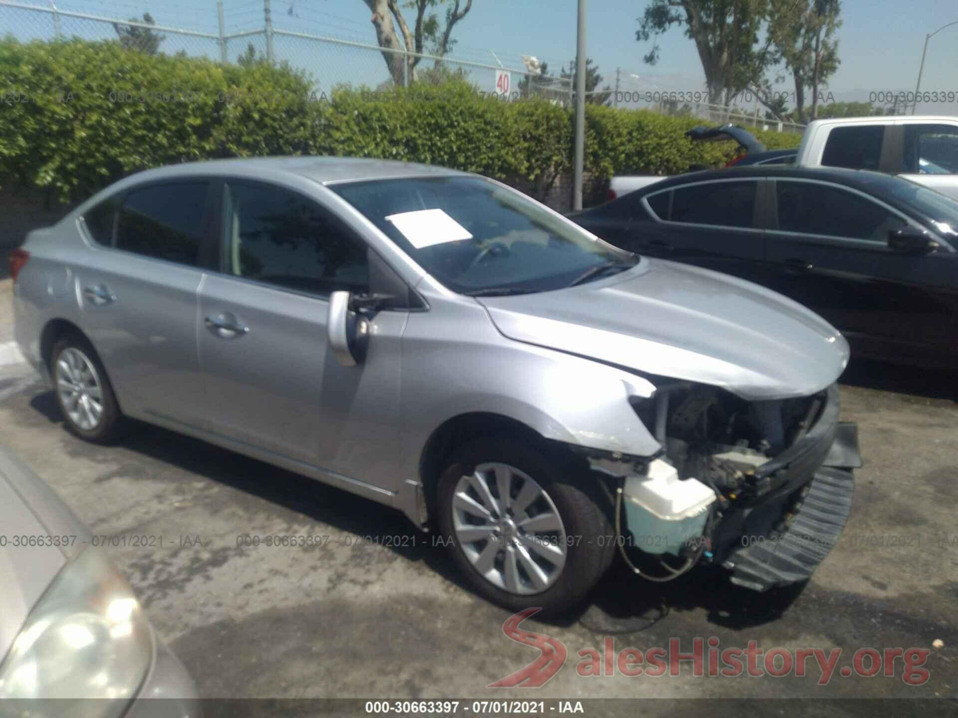 3N1AB7AP1GY261109 2016 NISSAN SENTRA