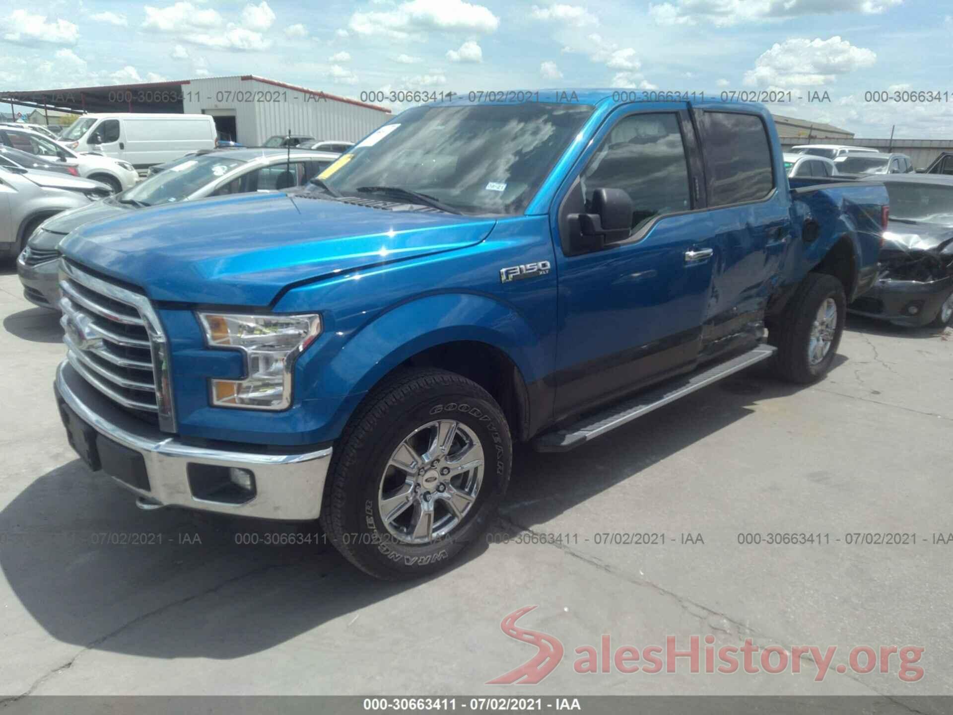 1FTEW1EF4GKE71655 2016 FORD F-150