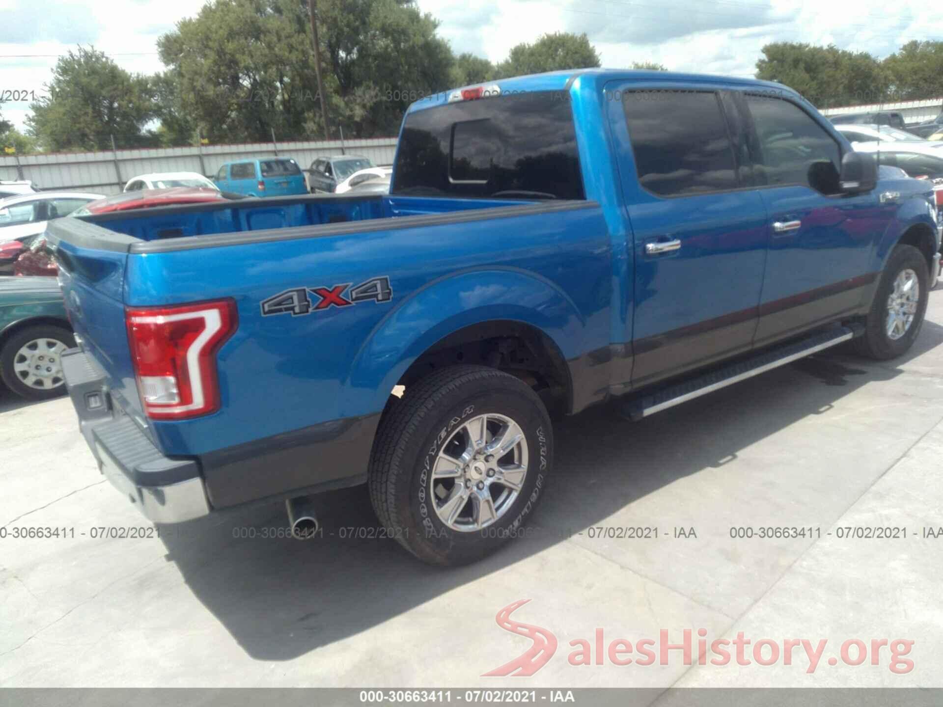 1FTEW1EF4GKE71655 2016 FORD F-150