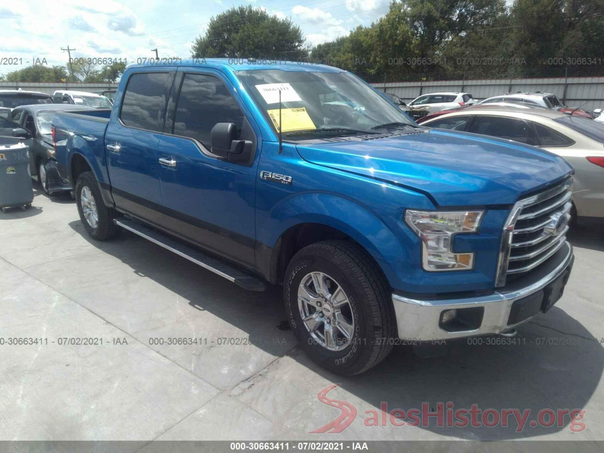 1FTEW1EF4GKE71655 2016 FORD F-150