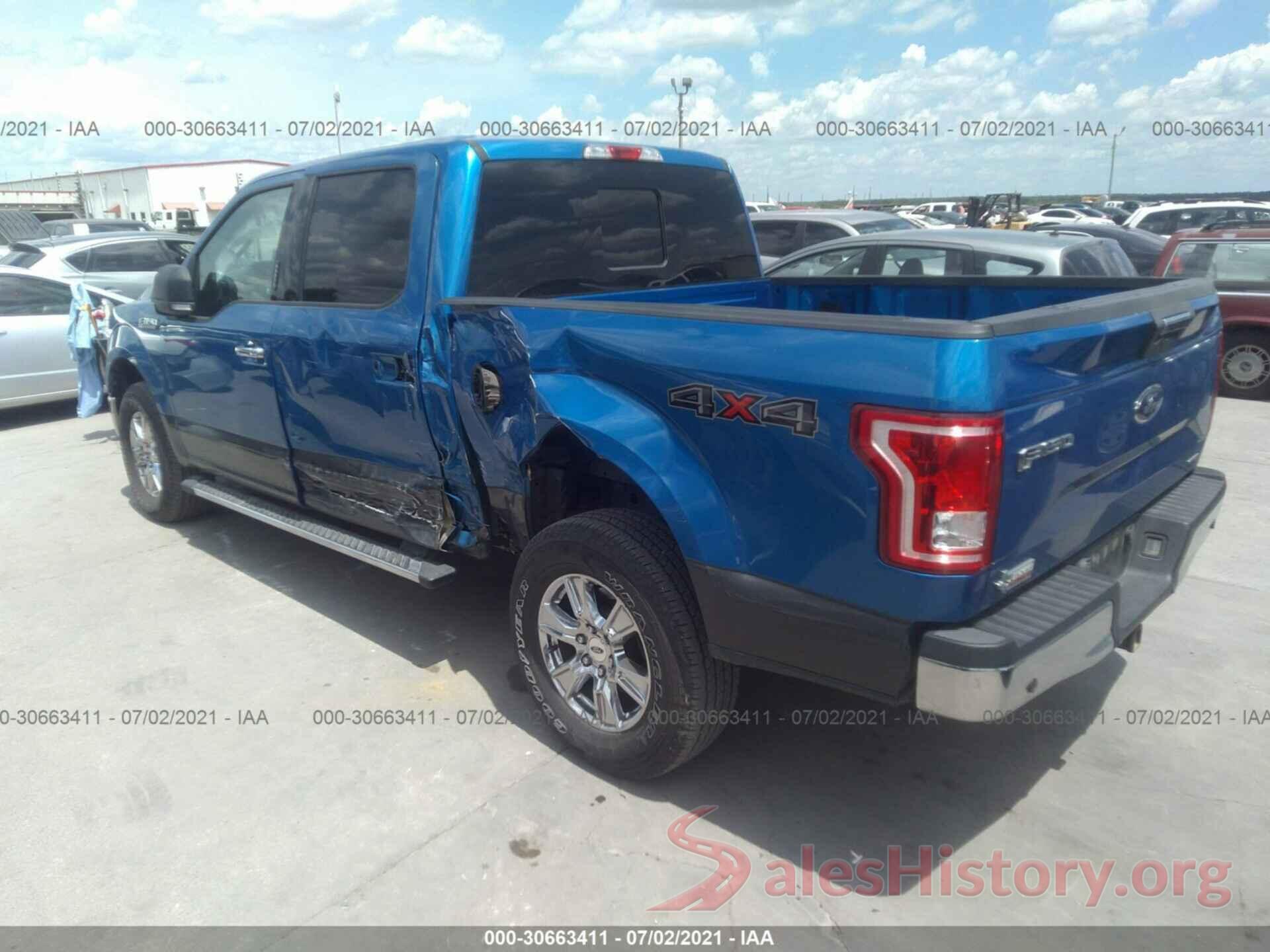 1FTEW1EF4GKE71655 2016 FORD F-150