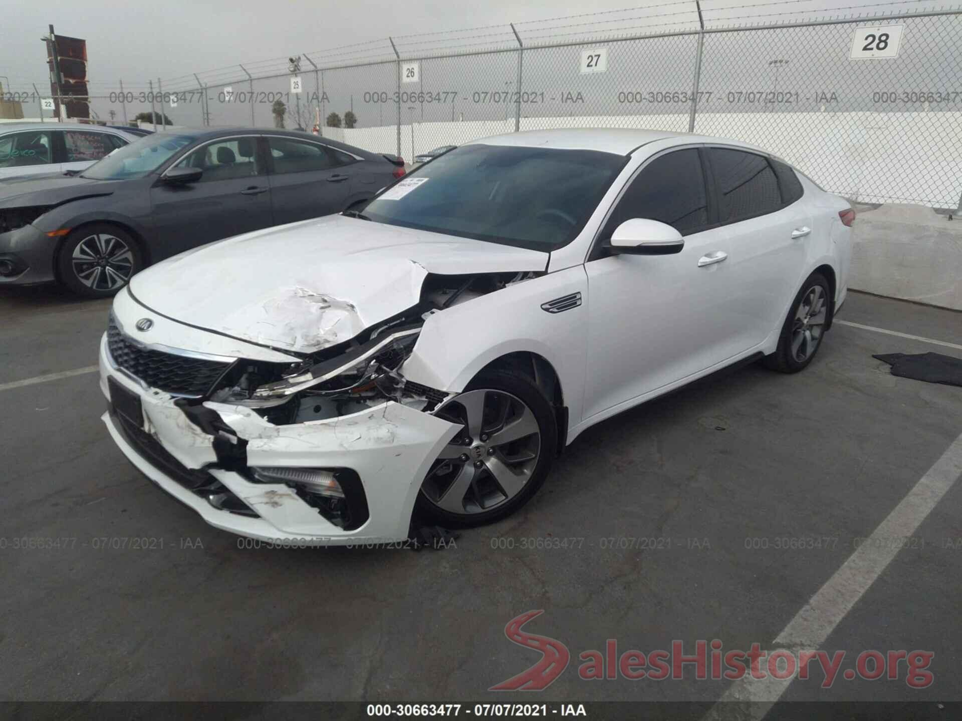 5XXGT4L3XLG437722 2020 KIA OPTIMA