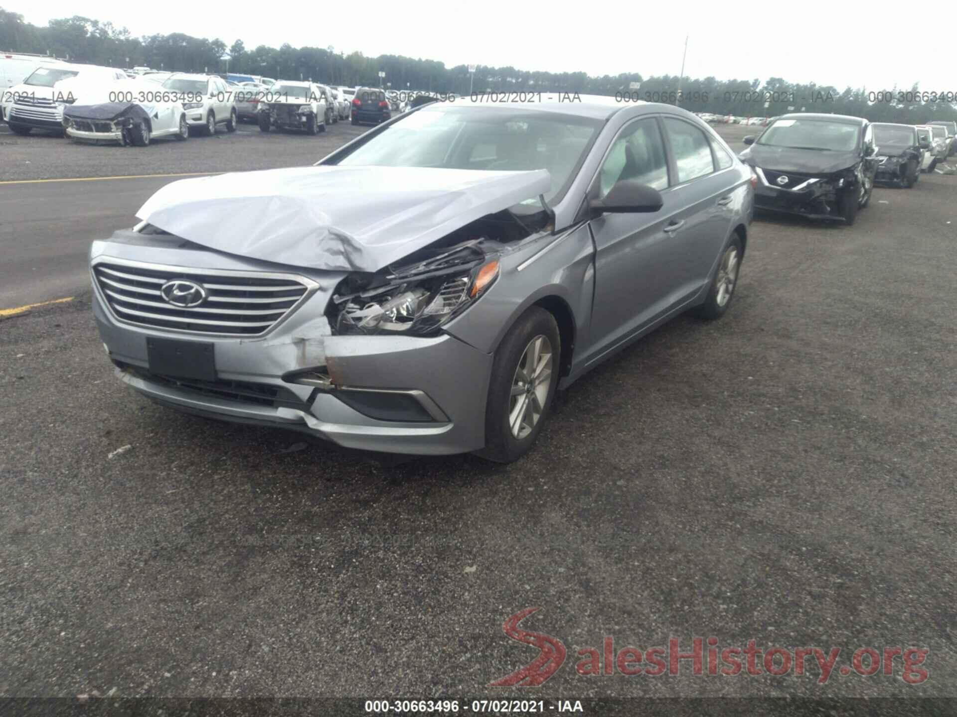 5NPE24AF4HH459217 2017 HYUNDAI SONATA