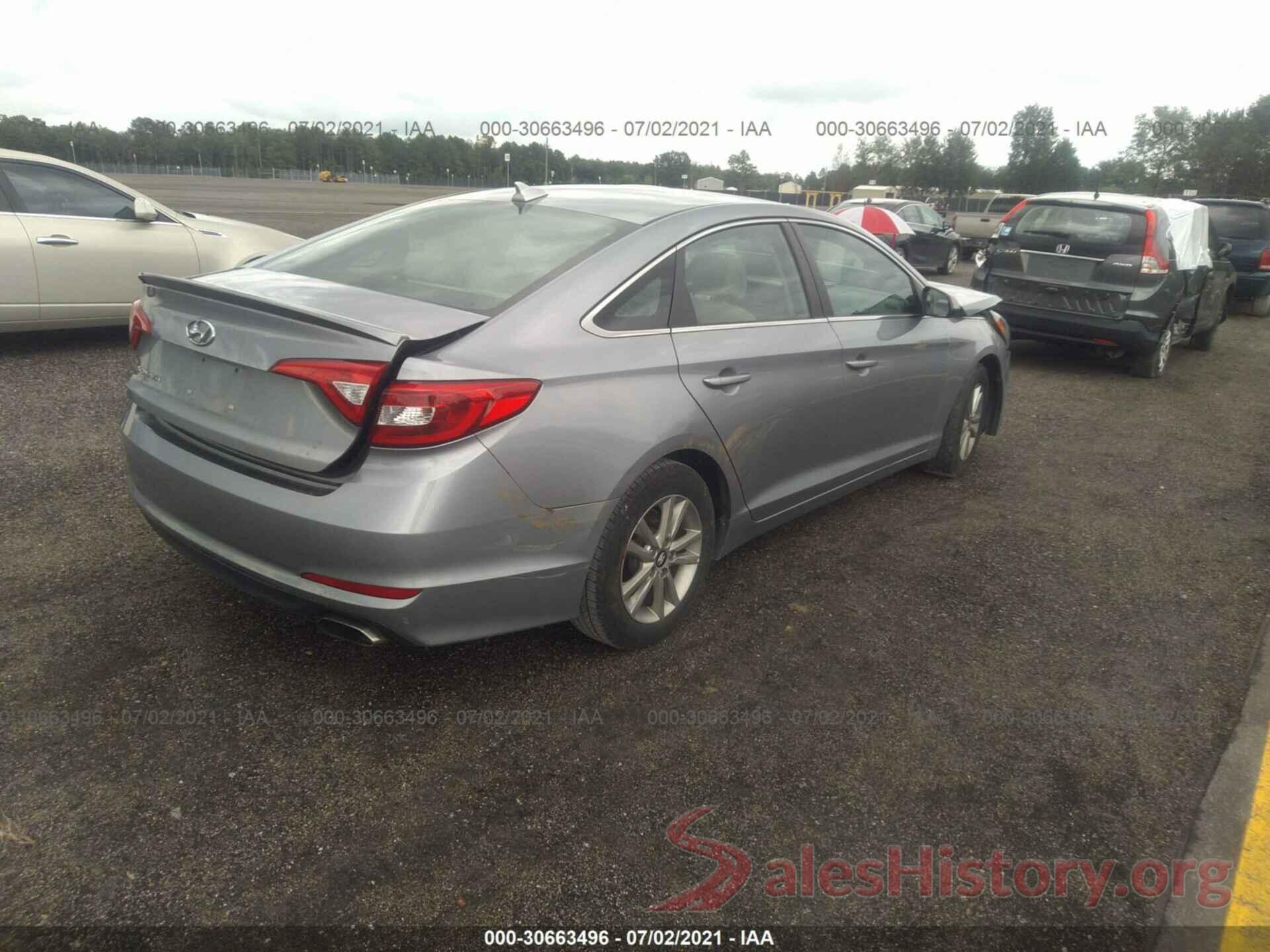 5NPE24AF4HH459217 2017 HYUNDAI SONATA