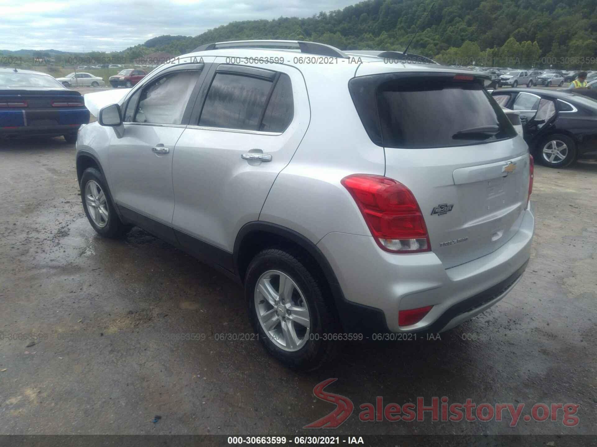 KL7CJPSB8KB838444 2019 CHEVROLET TRAX