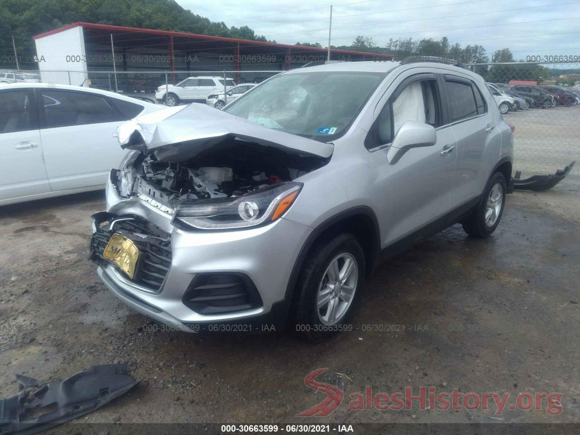 KL7CJPSB8KB838444 2019 CHEVROLET TRAX