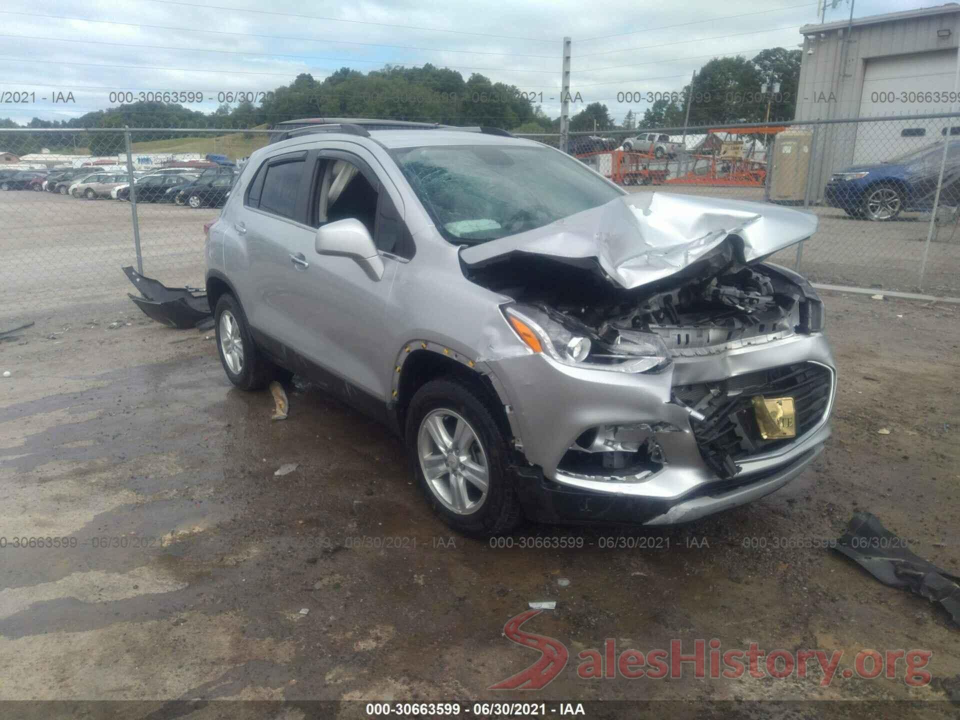 KL7CJPSB8KB838444 2019 CHEVROLET TRAX