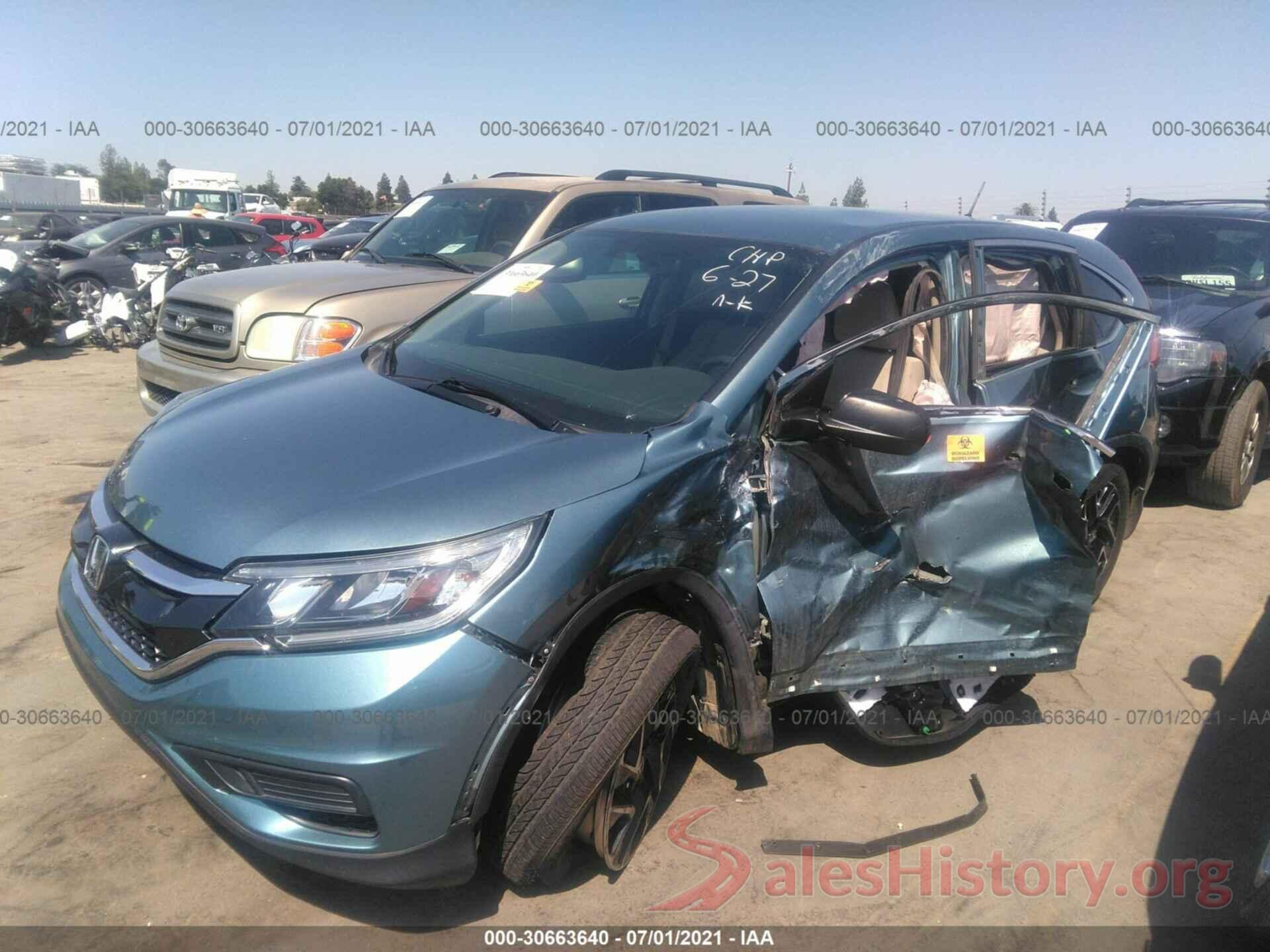 2HKRM3H47GH557103 2016 HONDA CR-V