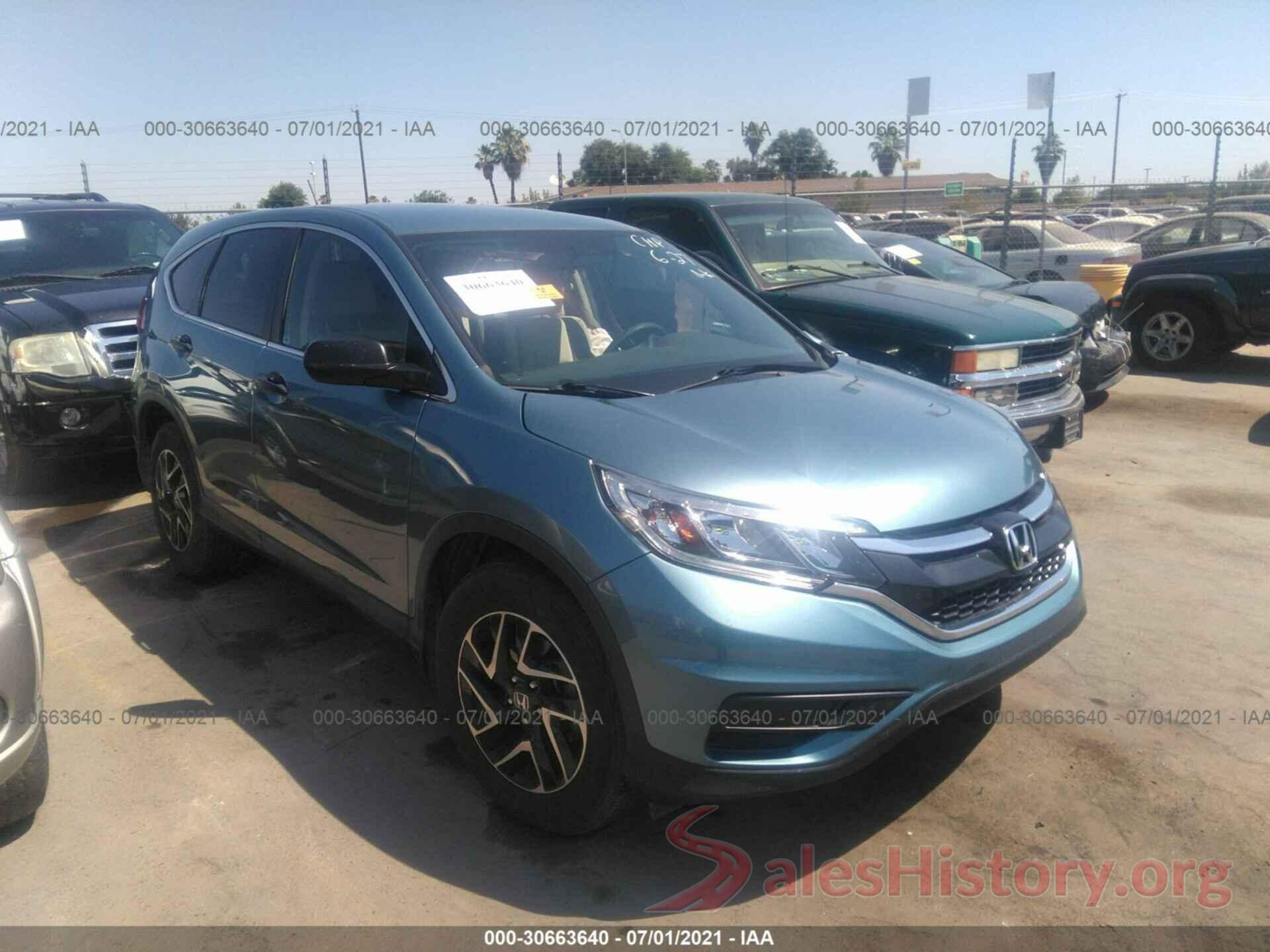 2HKRM3H47GH557103 2016 HONDA CR-V