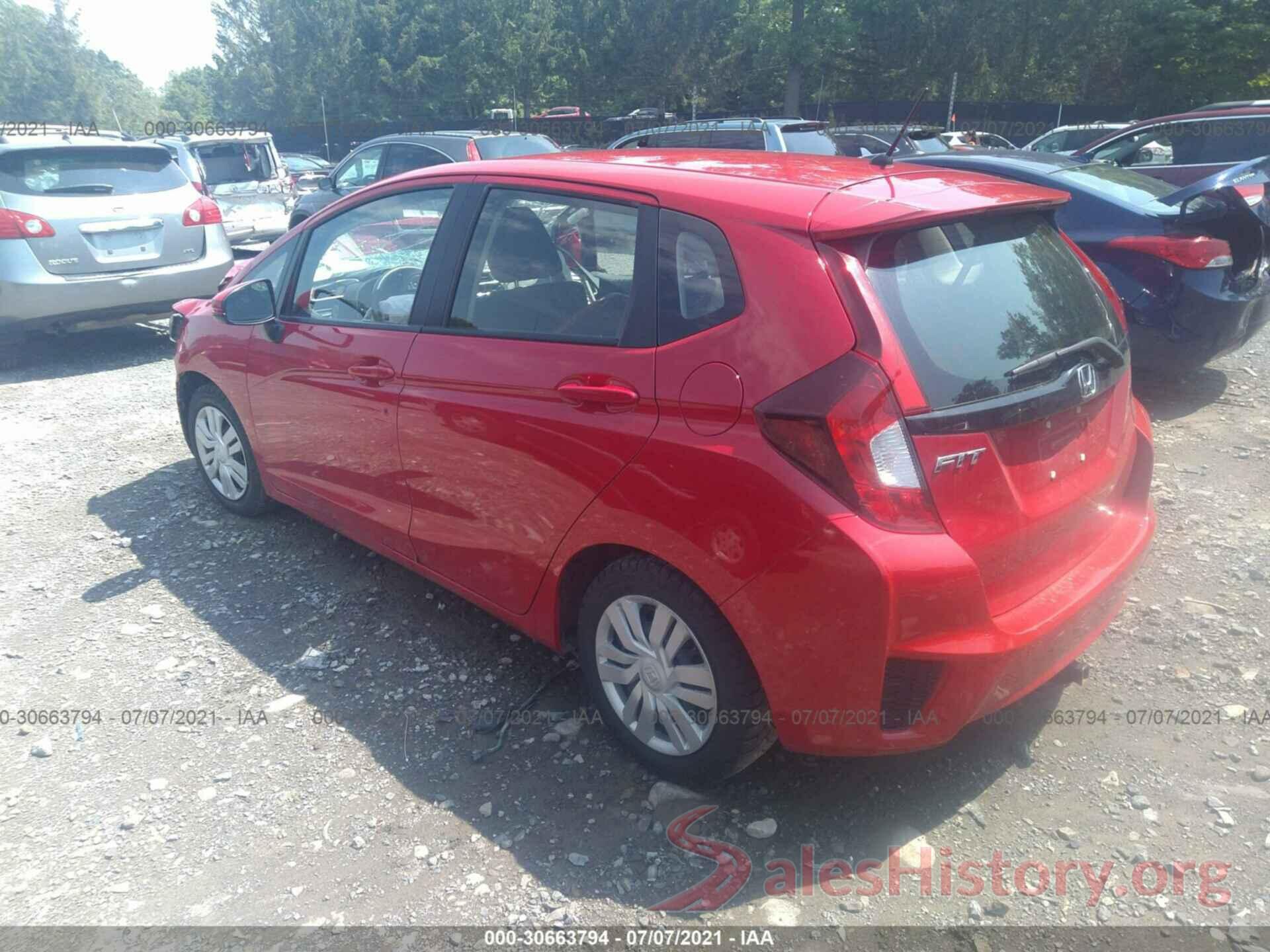 JHMGK5H53GS015367 2016 HONDA FIT