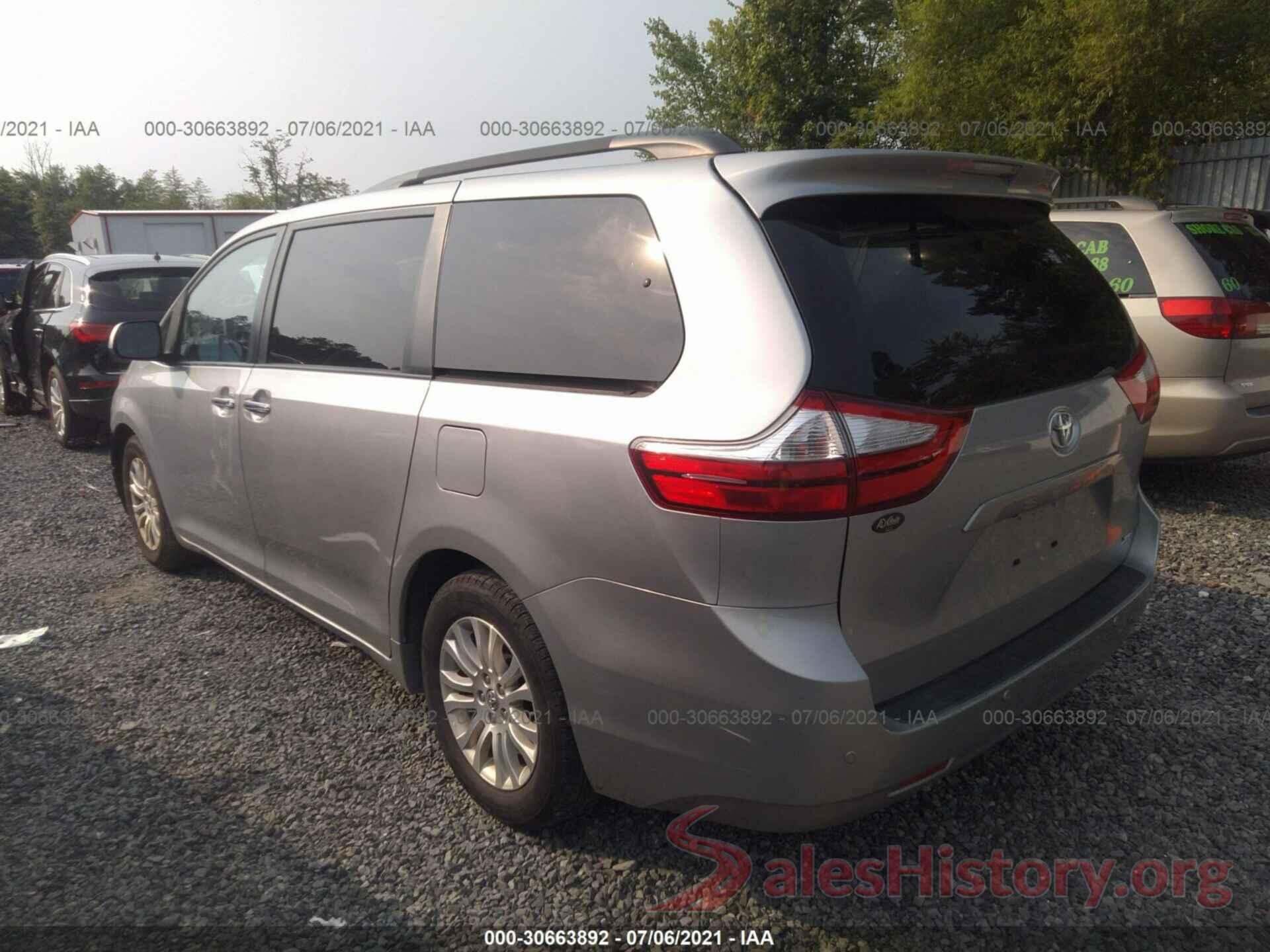 5TDYK3DC5GS713194 2016 TOYOTA SIENNA