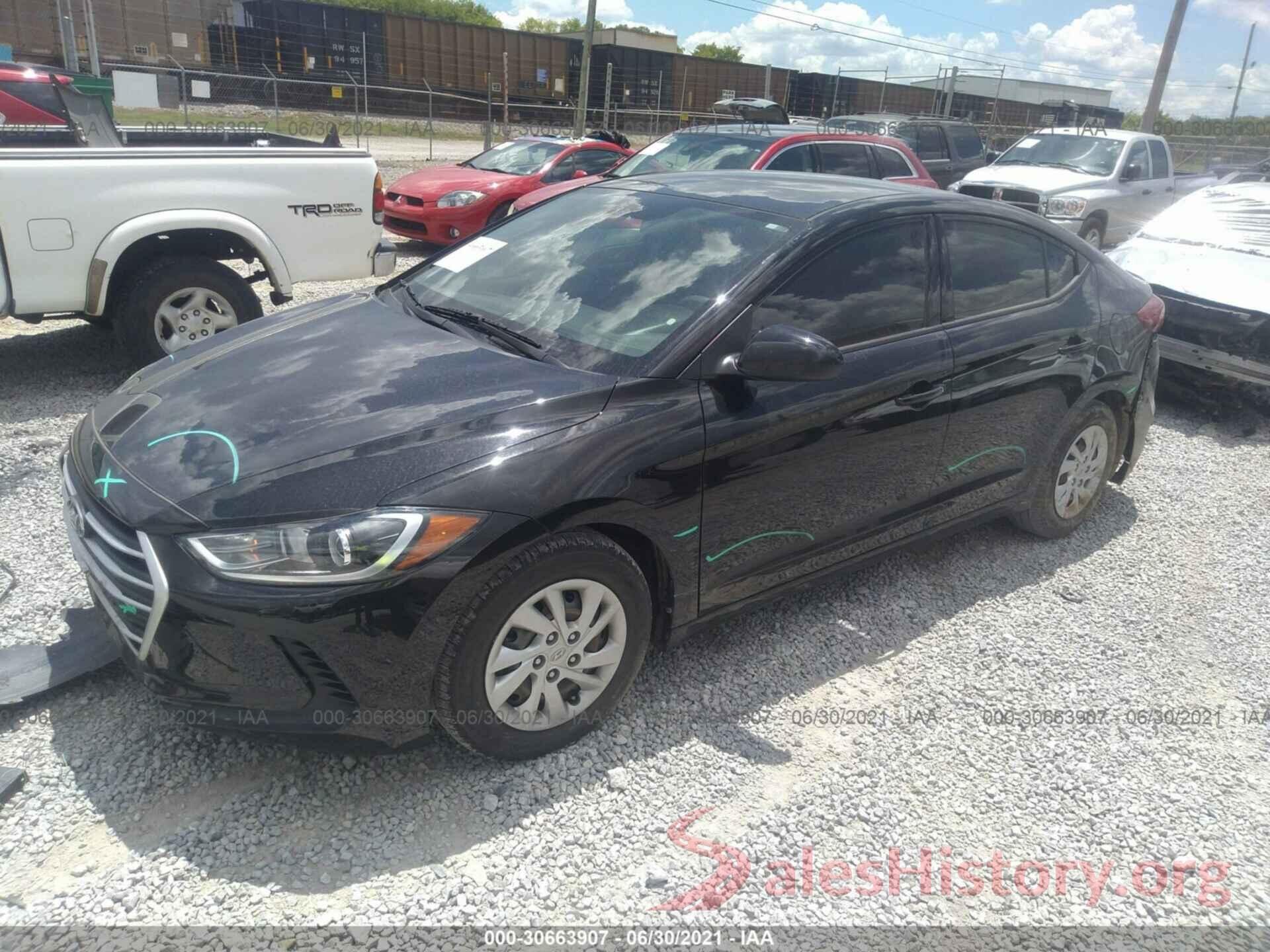 5NPD74LF5JH241738 2018 HYUNDAI ELANTRA