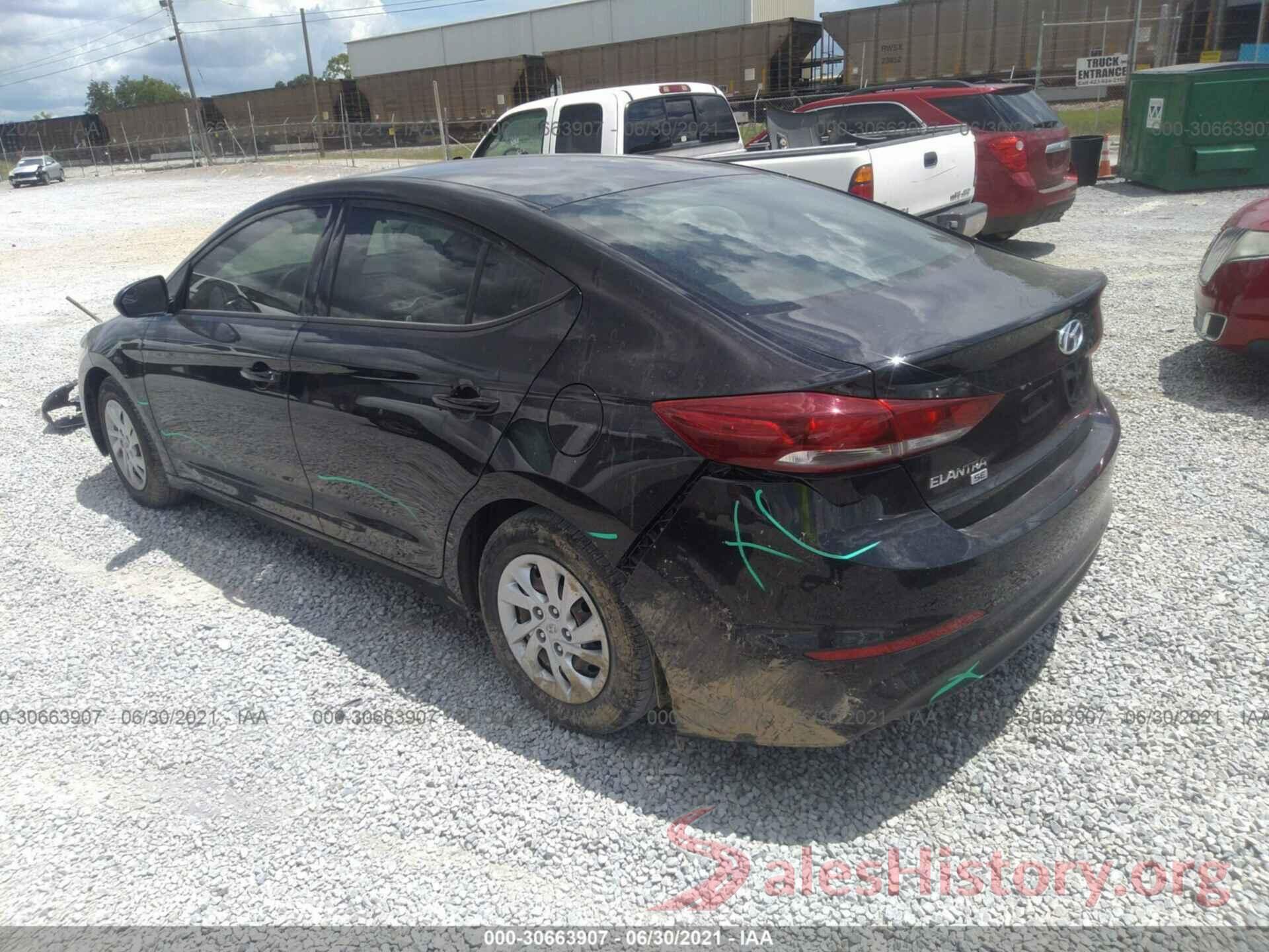 5NPD74LF5JH241738 2018 HYUNDAI ELANTRA