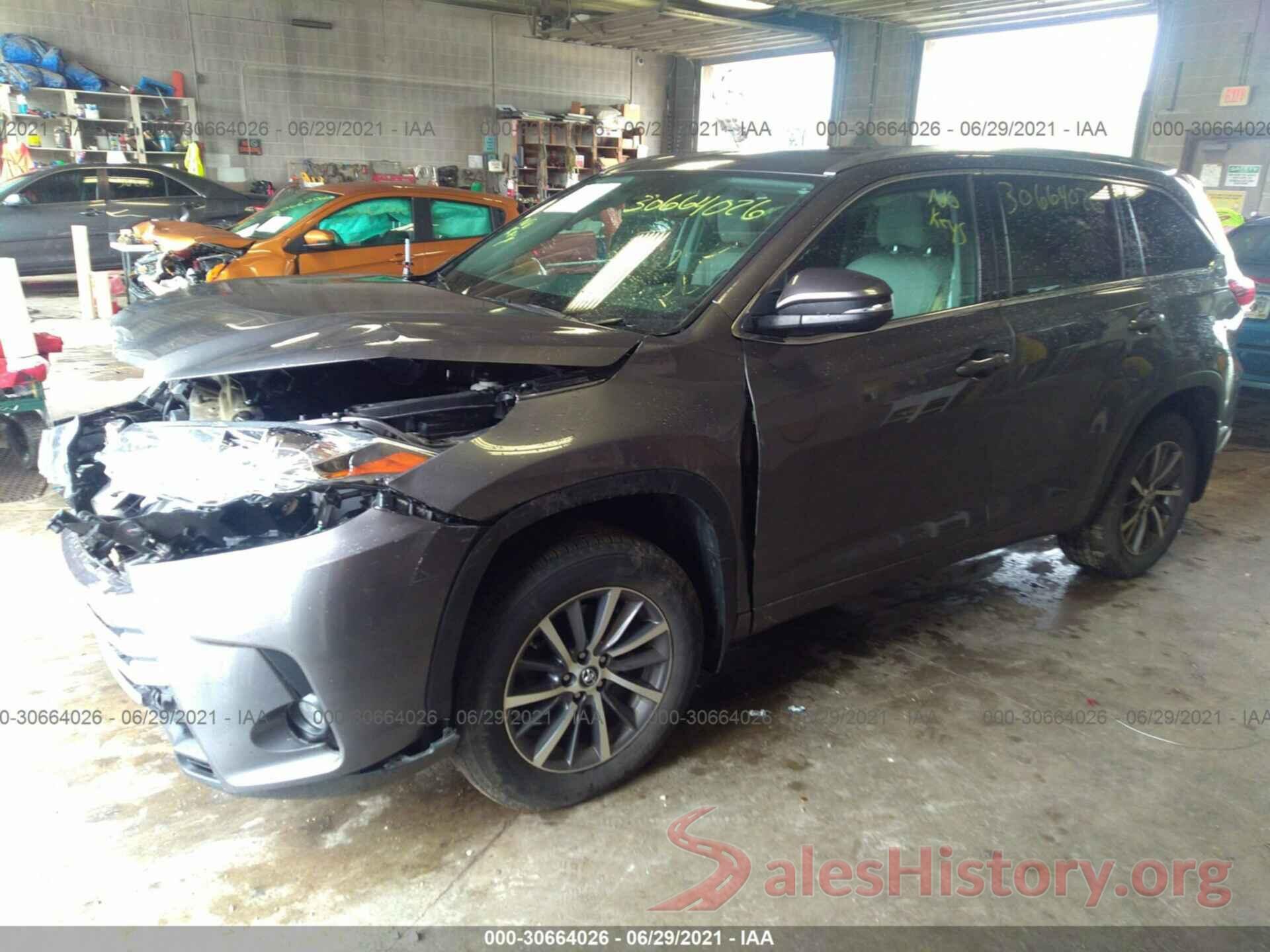 5TDJZRFH2HS426938 2017 TOYOTA HIGHLANDER