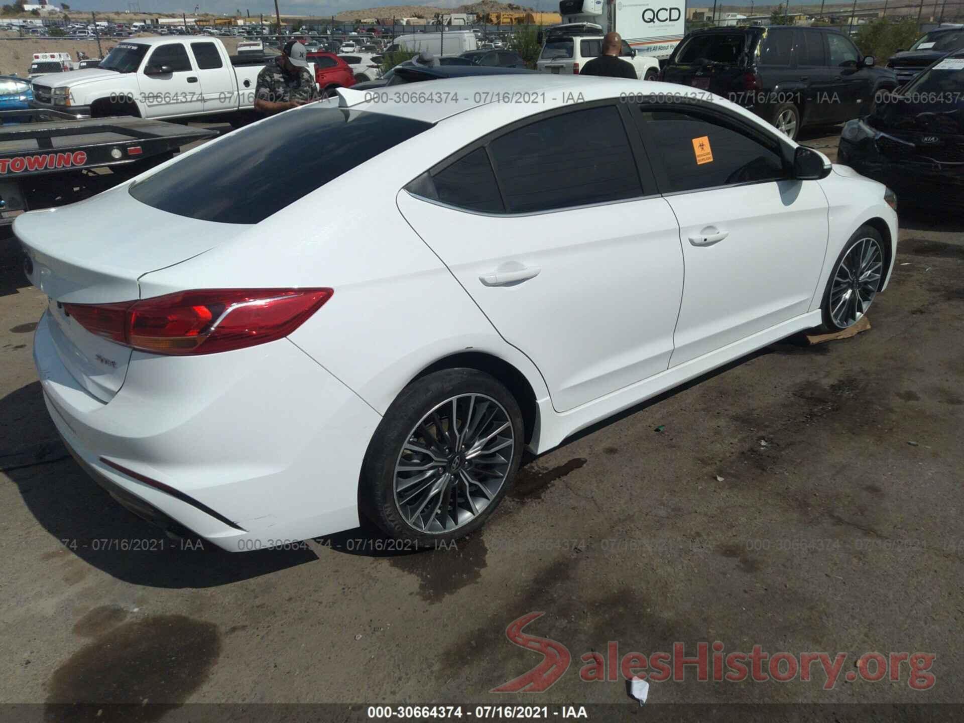 KMHD04LB1HU332213 2017 HYUNDAI ELANTRA