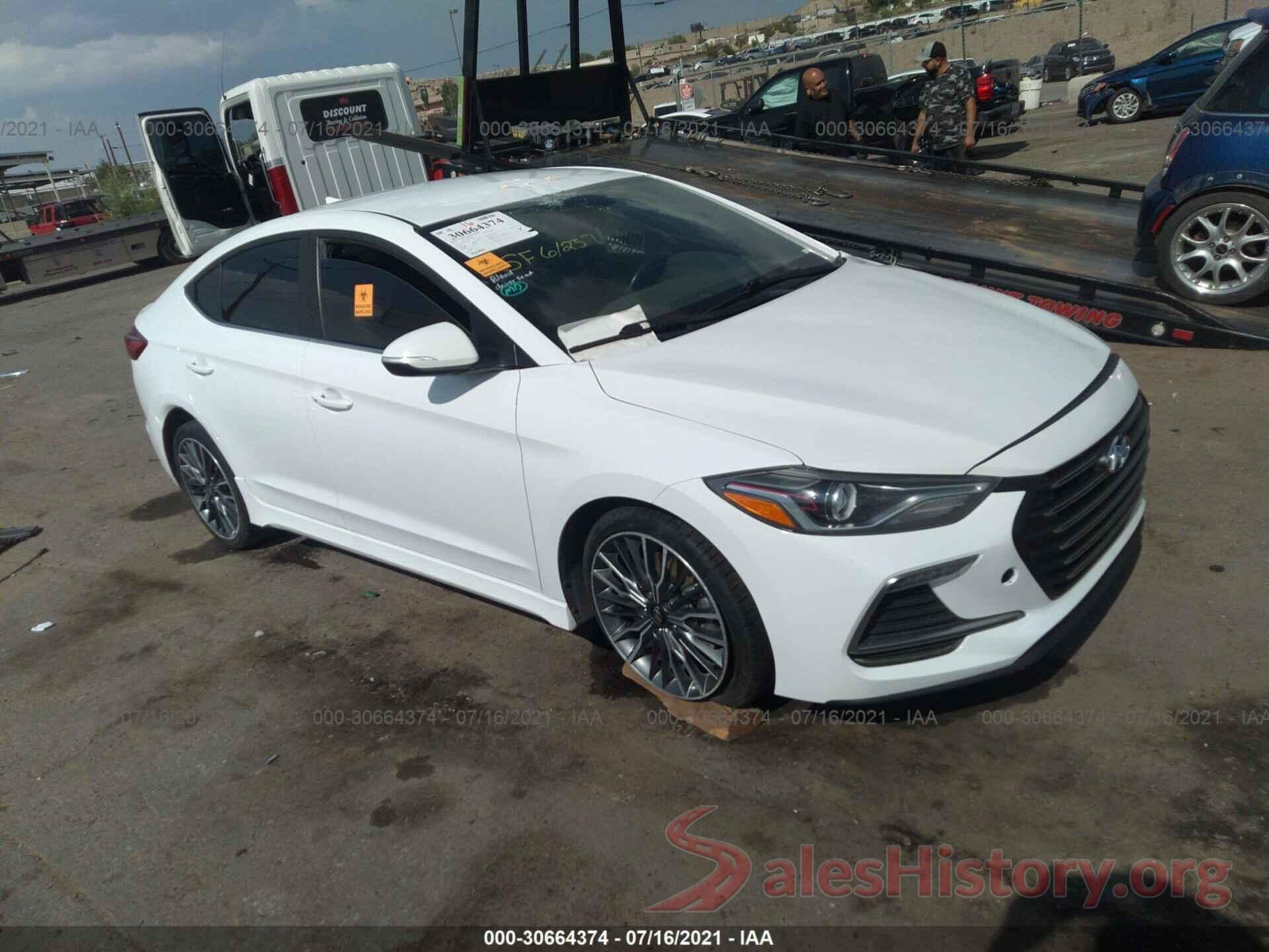 KMHD04LB1HU332213 2017 HYUNDAI ELANTRA