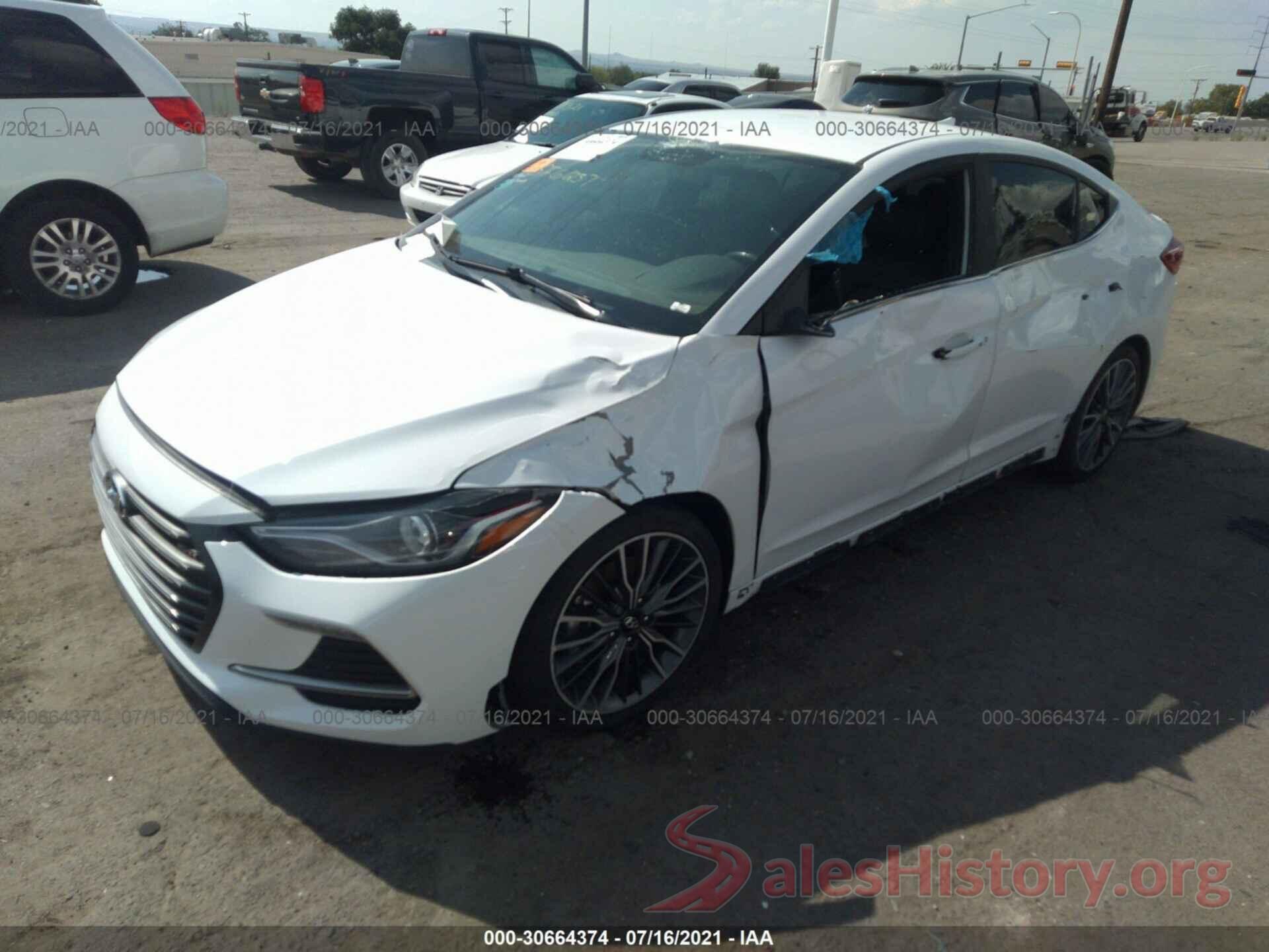 KMHD04LB1HU332213 2017 HYUNDAI ELANTRA