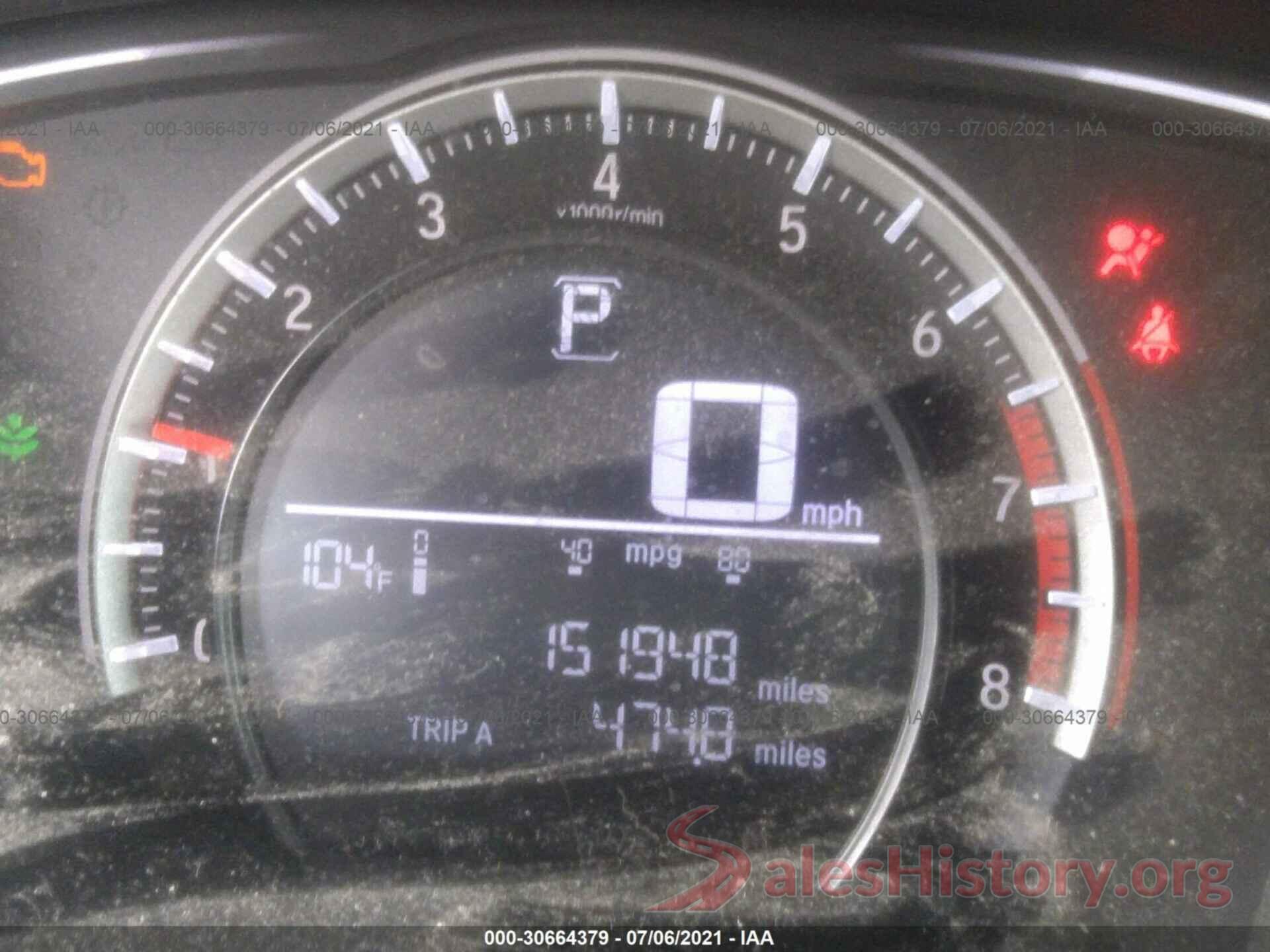 SHHFK7H28HU224048 2017 HONDA CIVIC HATCHBACK