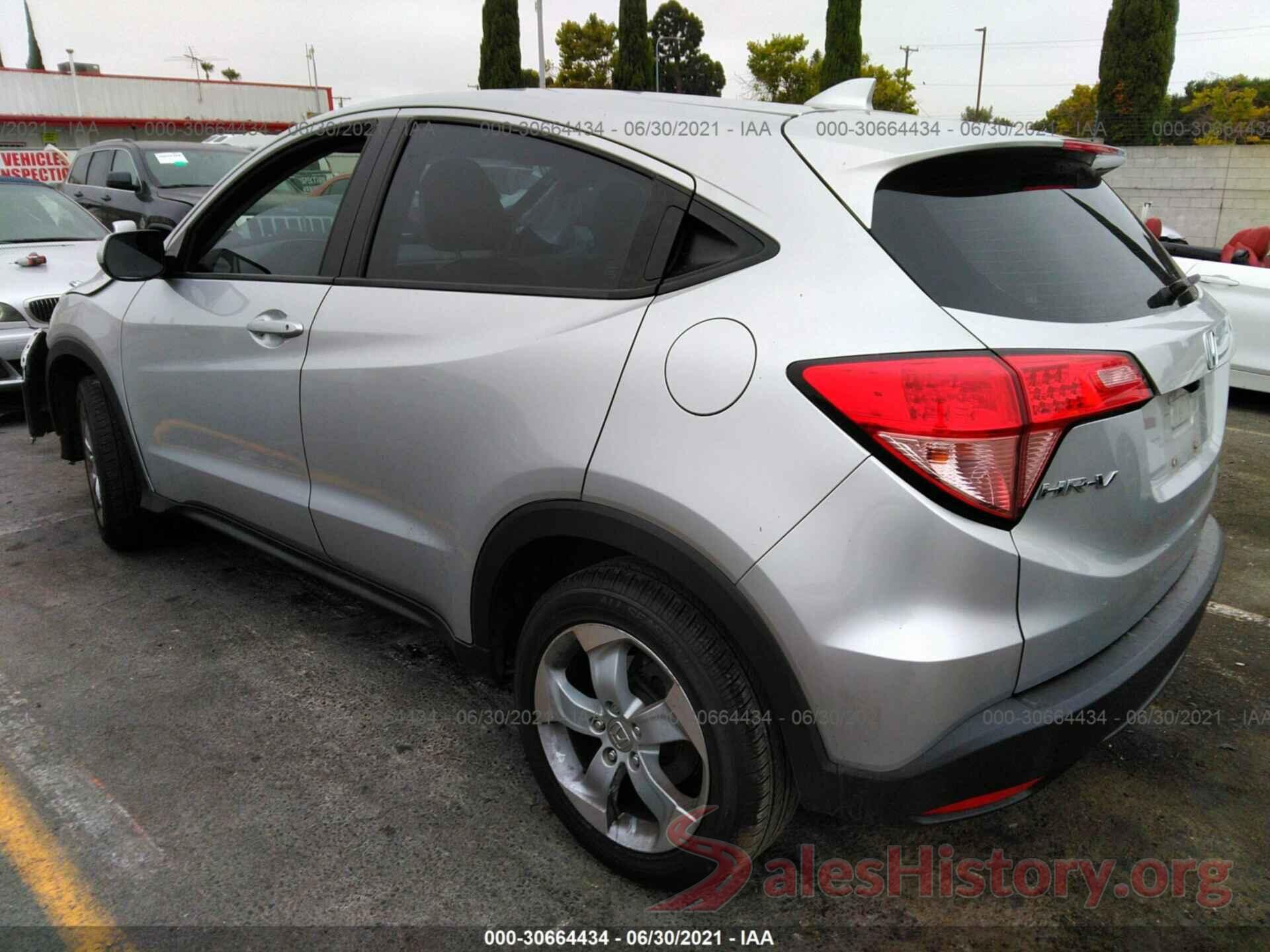 3CZRU6H31GM708885 2016 HONDA HR-V